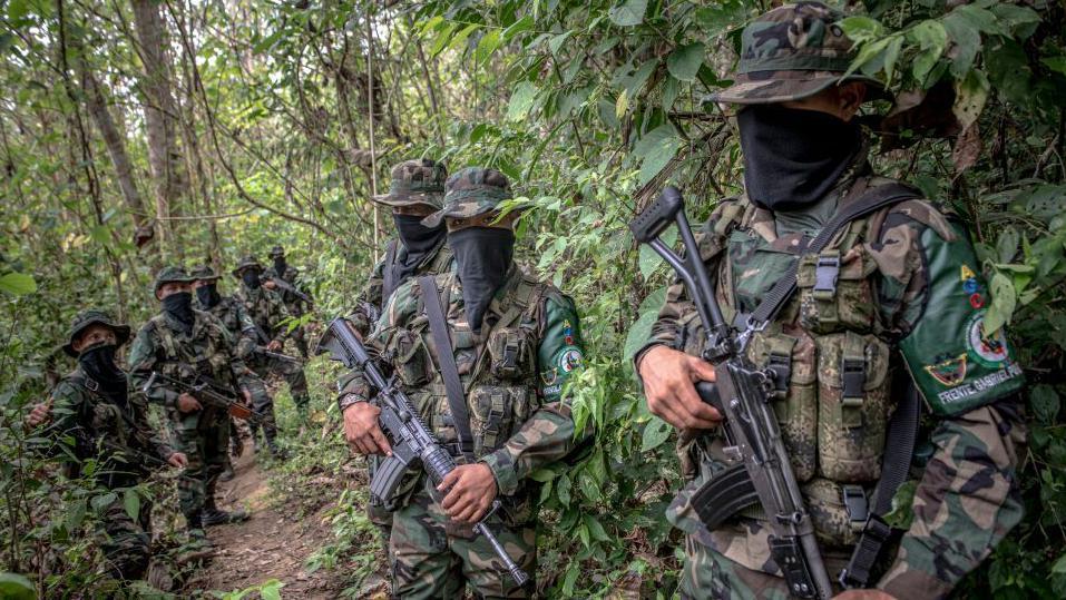 El Ejército Gaitanista de Colombia es conocido por varios nombres. Antes se autodenominaban Autodefensas Gaitanistas de Colombia. 

Getty Images