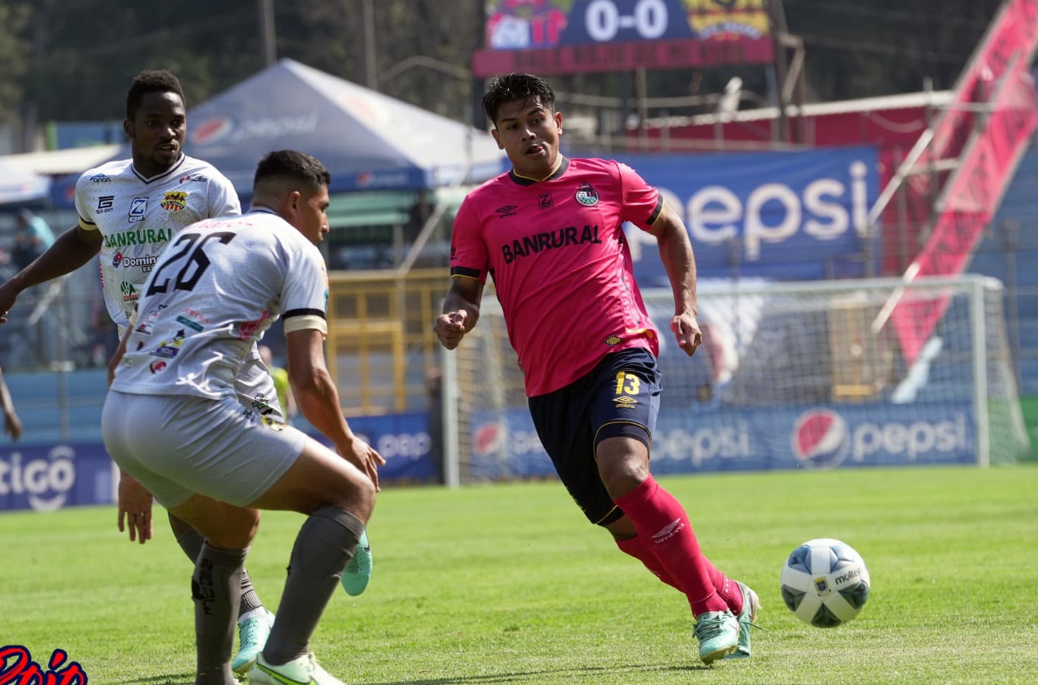 Alejandro Galindo del CSD Municipal en el último partido contra Zacapa.