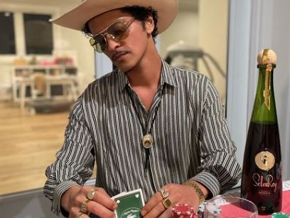 (Foto Prensa Libre: tomada de IG @brunomars)