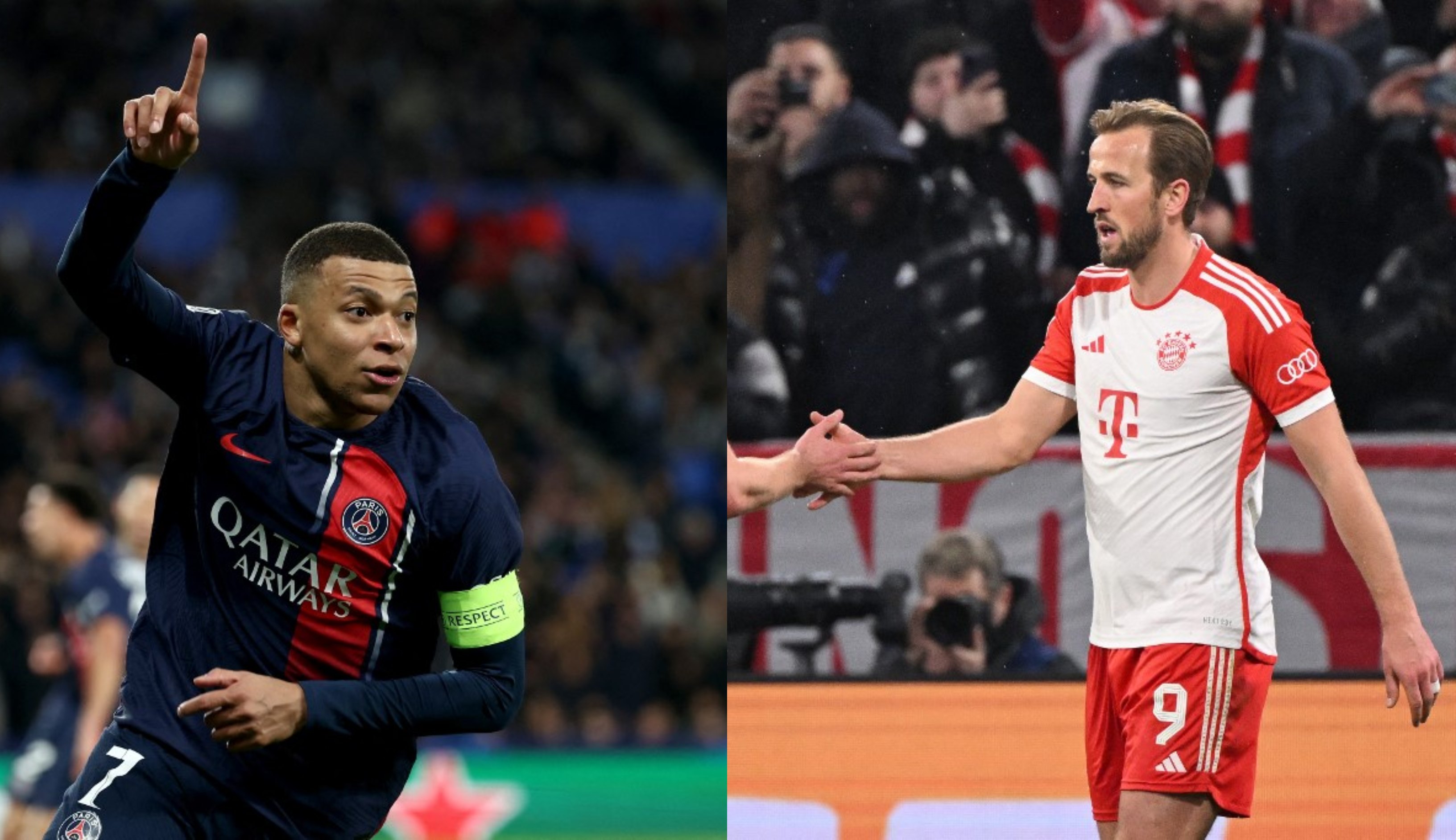 Kylian Mbappé y Harry Kane fueron autores de un doblete cada uno en sus respectivos partidos.