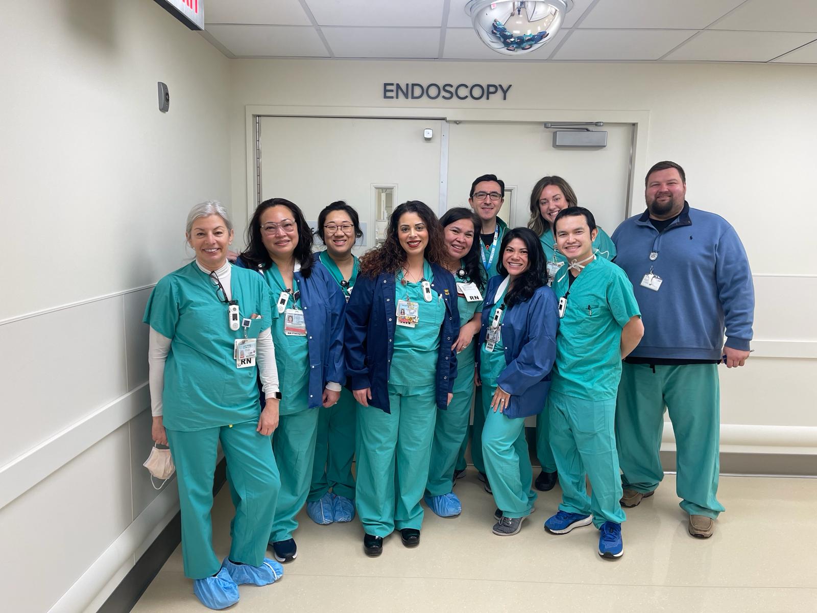 Equipo de médicos y especialistas que trabajan una nueva metodología para diagnosticar cáncer en Estados Unidos.  (Foto Prensa Libre: cortesía Antonio Mendoza-Ladd)