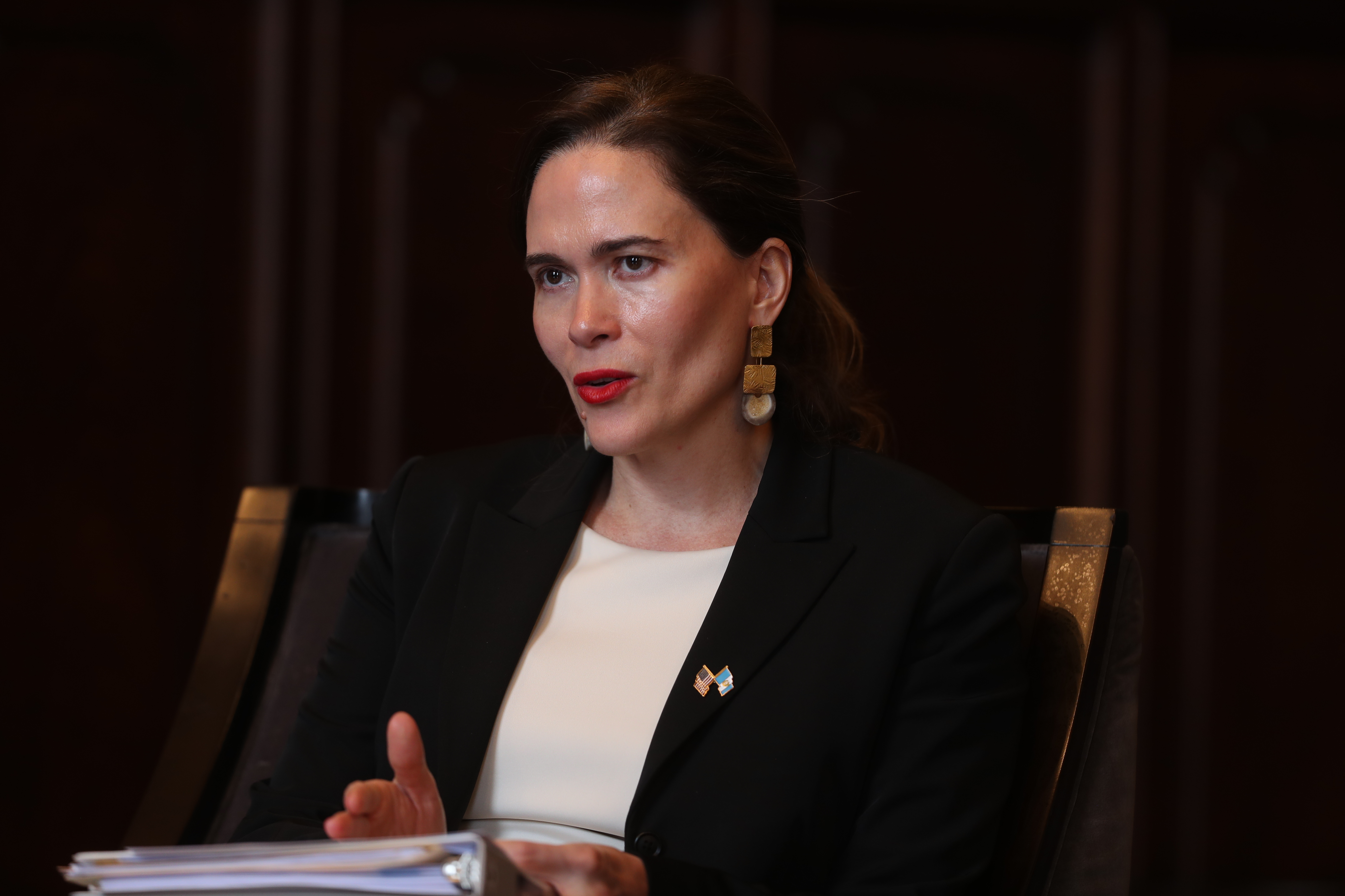 Mileydi Guilarte, Asistente Administrativa de USAID.  Fotografa Esbin Garcia  18-03-24