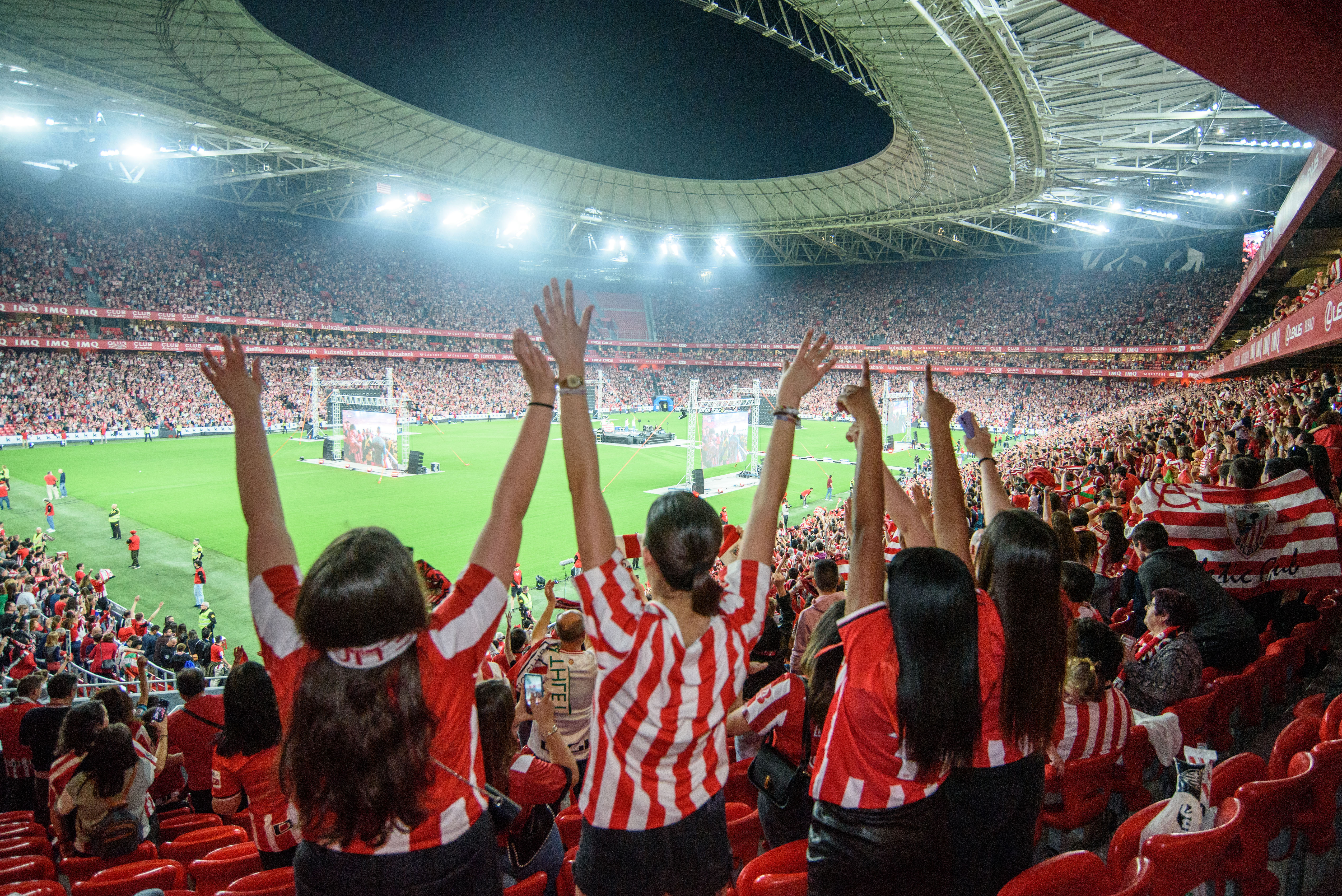 El estadio La Cartuja, en Sevilla, ya se volvió todo un ícono de la Copa de Rey.