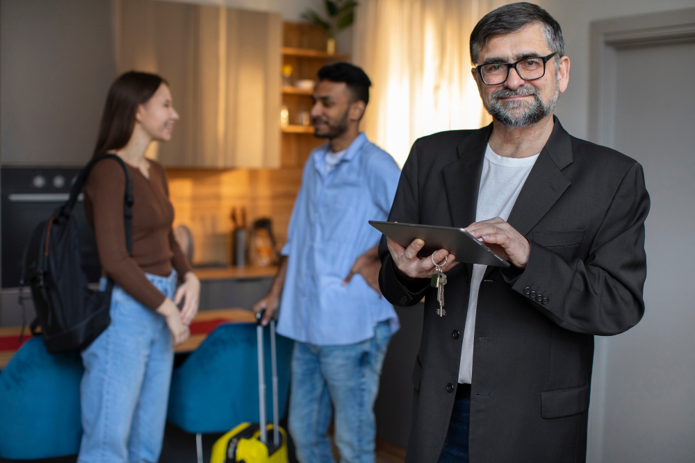 La SAT estableció nuevas obligaciones para quienes arrenden inmuebles por la plataforma Airbnb. (Foto Prensa Libre: Freepik)