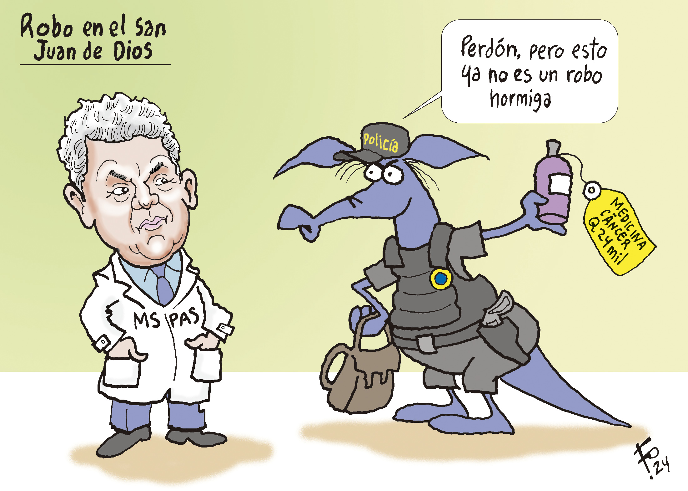 Personaje: Óscar Cordón.