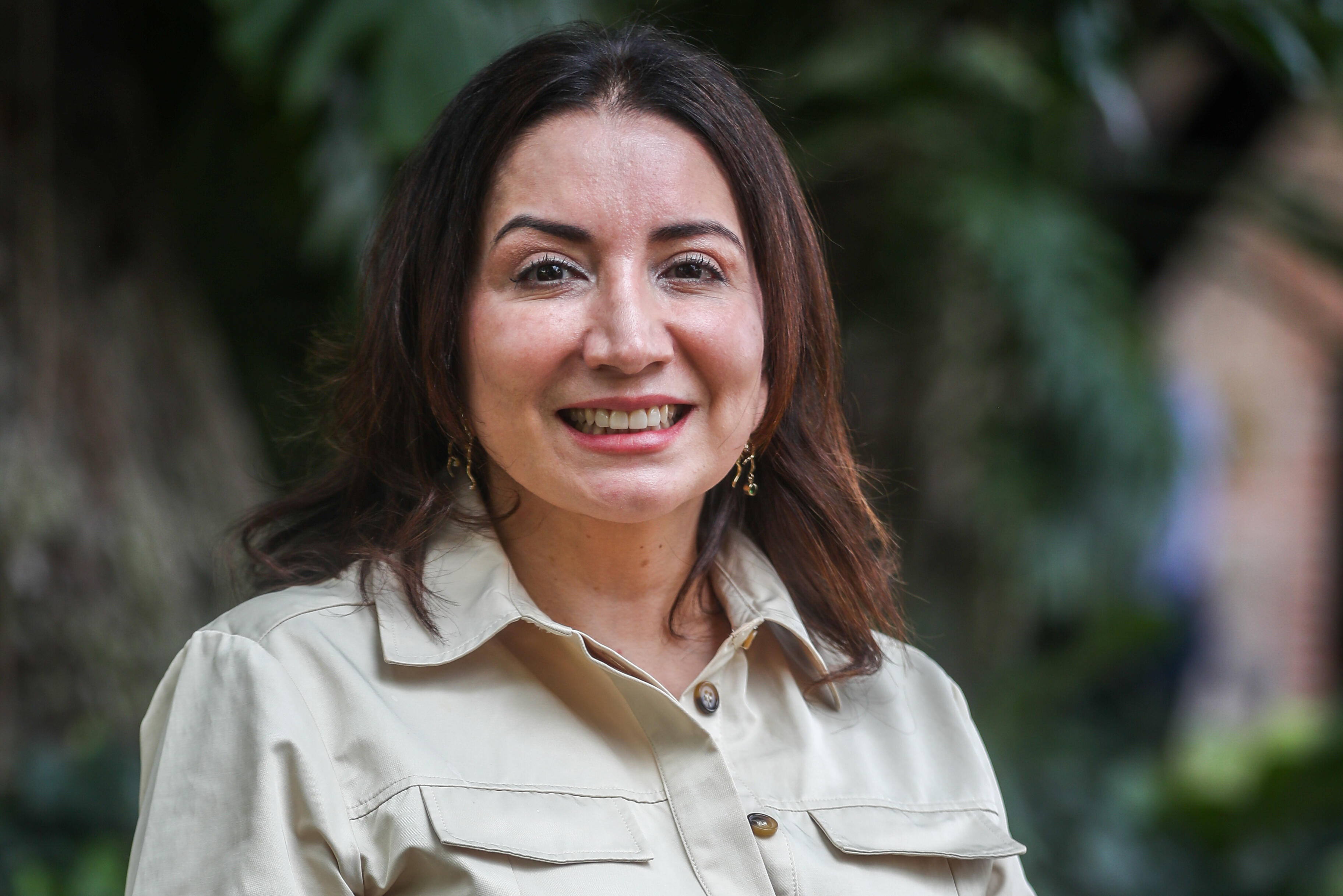 Para Helena Galindo, presidenta de la Comunidad de Empresas de Comunicación de Guatemala (La Comunidad Guatemala), "este año el festival tiene la novedad de abordar la parte digital de la comunicación, publicidad y el marketing, ya que a pesar de estar presente en el festival año con año, en esta oportunidad se le brinda un espacio especial". (Fotografía Prensa Libre: Juan Diego González)