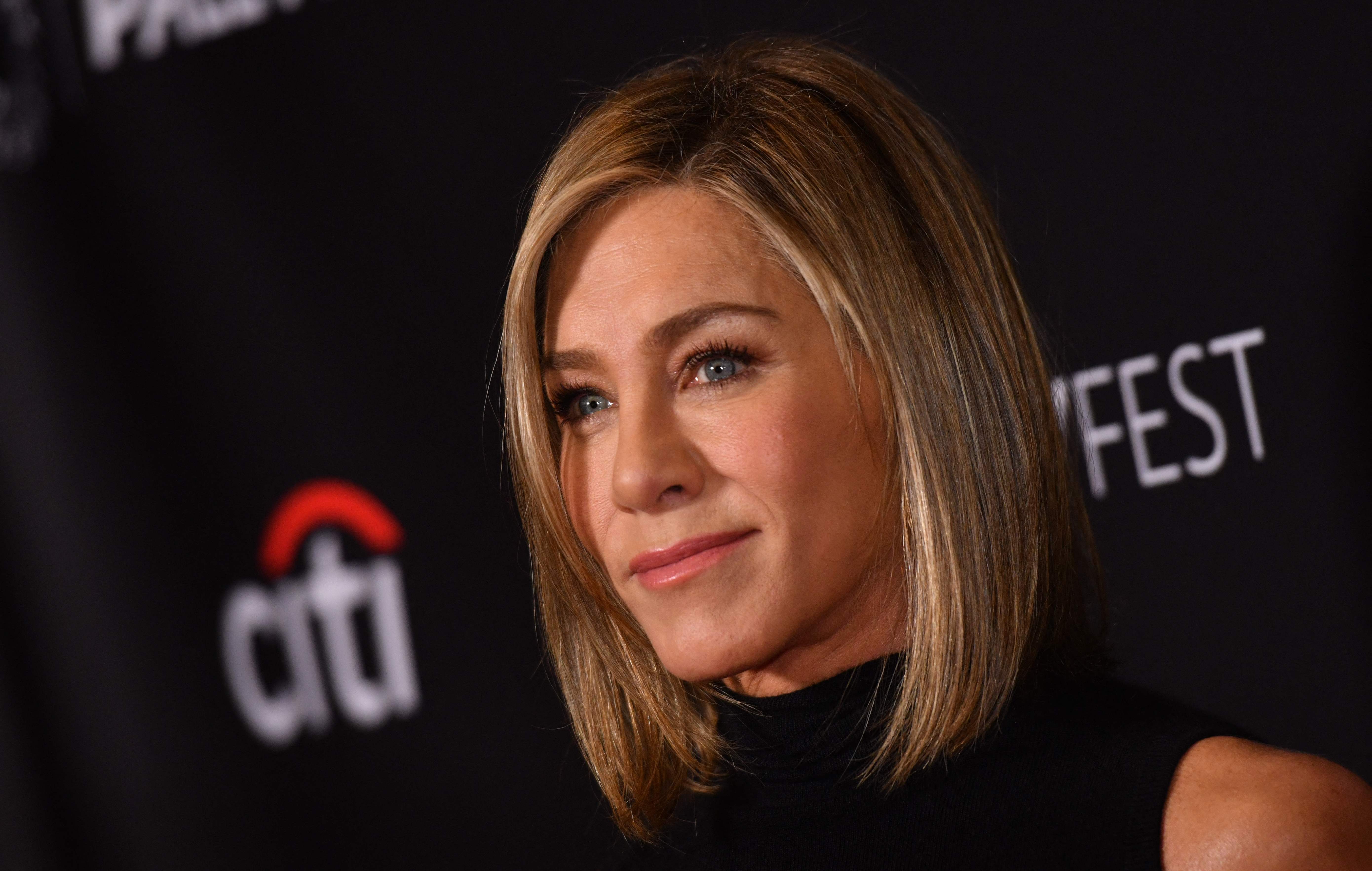 La actriz estadounidense Jennifer Aniston en una imagen de archivo de 2024.  (Foto Prensa Libre: AFP)