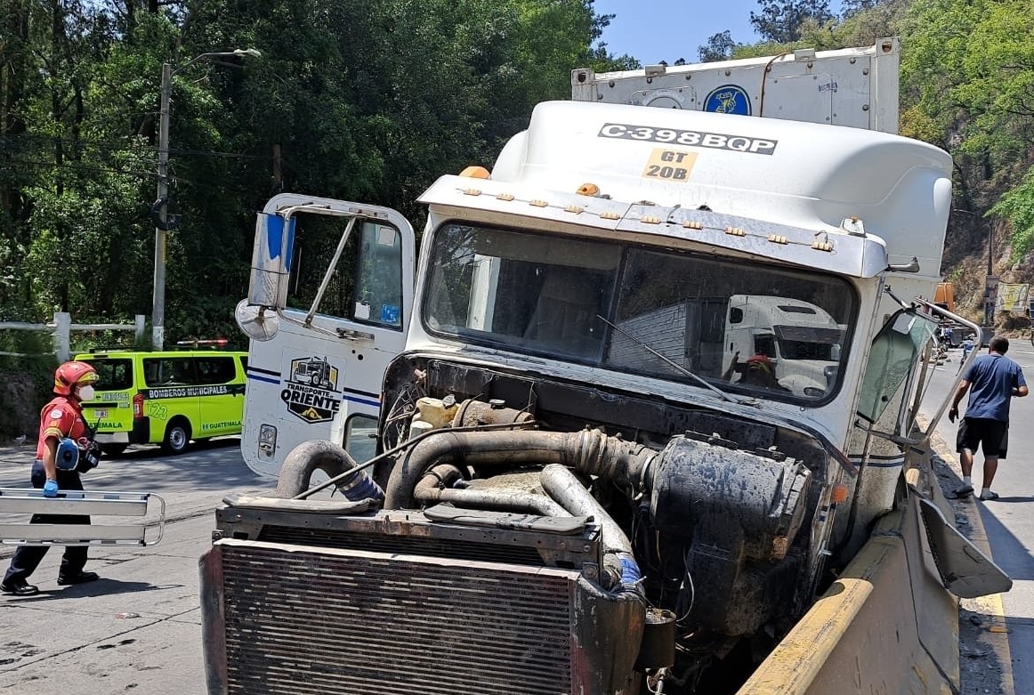 Accidente en la bajada de Villalobos