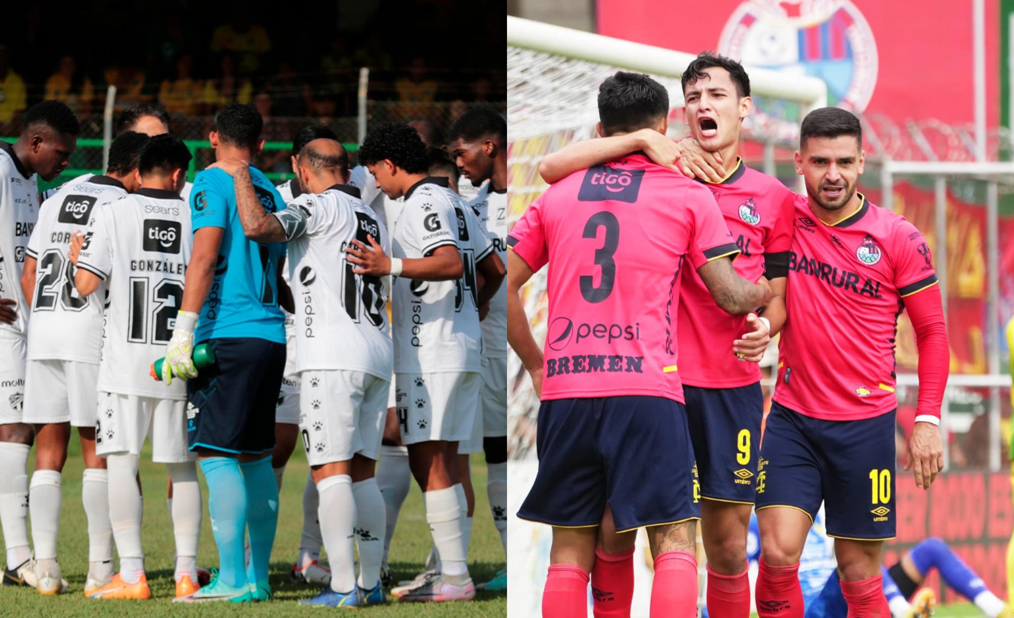 Albos y rojos se medirán nuevamente en la cancha del estadio Cementos Progreso.