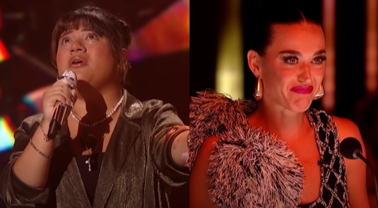 Julia Gagnon hizo llorar a Katy Perry