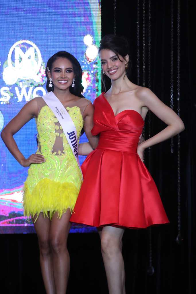 Miss Guatemala Contest 2024 entrega de bandas oficiales