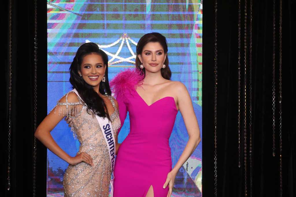 Miss Guatemala Contest 2024 entrega de bandas oficiales