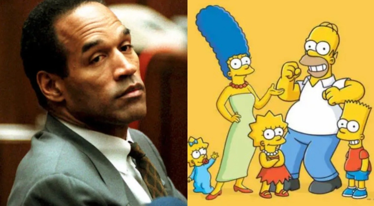 O.J. Simpson apareció en un episodio de la serie Los Simpson