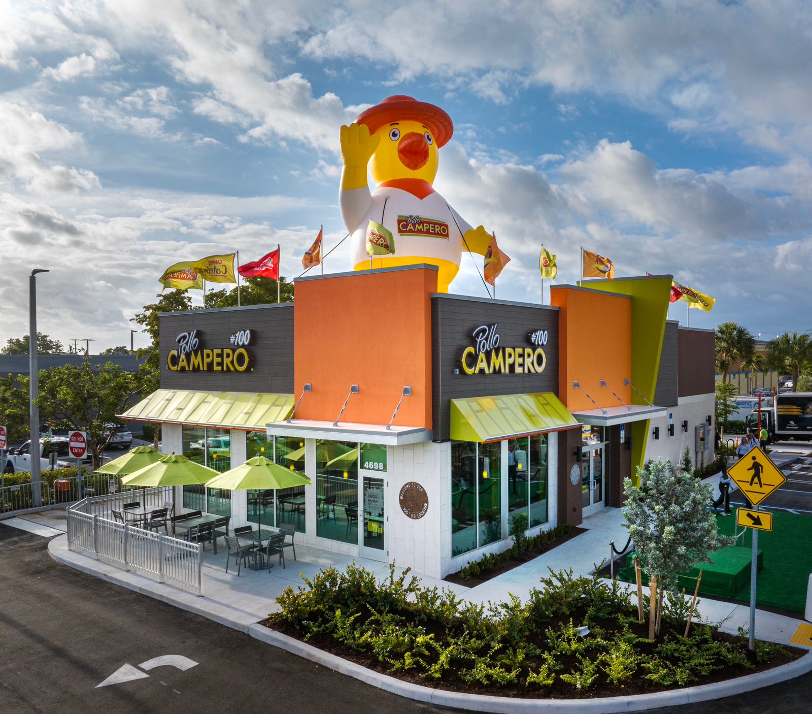 Pollo Campero Restaurante 100 en Estados Unidos