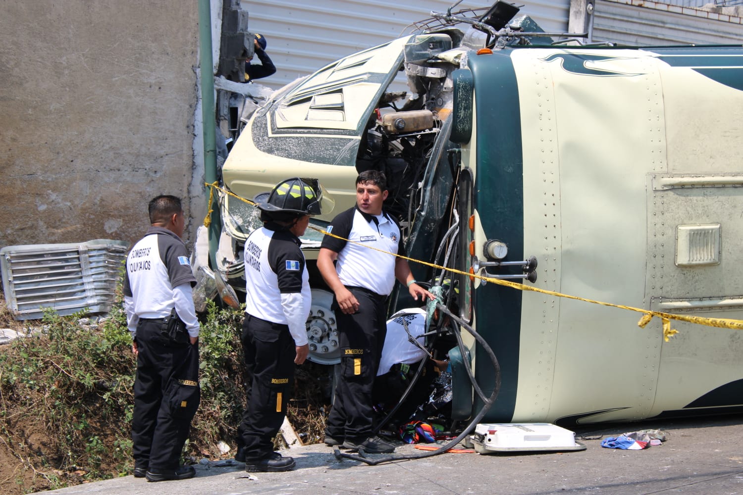 Accidente en km 19.5 de la ruta Interamericana este 26 de abril 2024.'