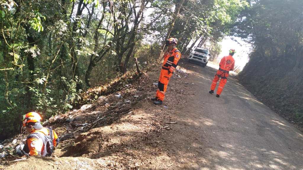 bomberos voluntarios busqueda en san andres itzapa chimaltenango