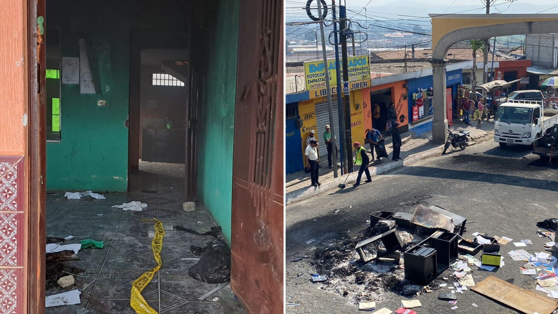 San Andrés Itzapa Chimaltenango subestación PNC