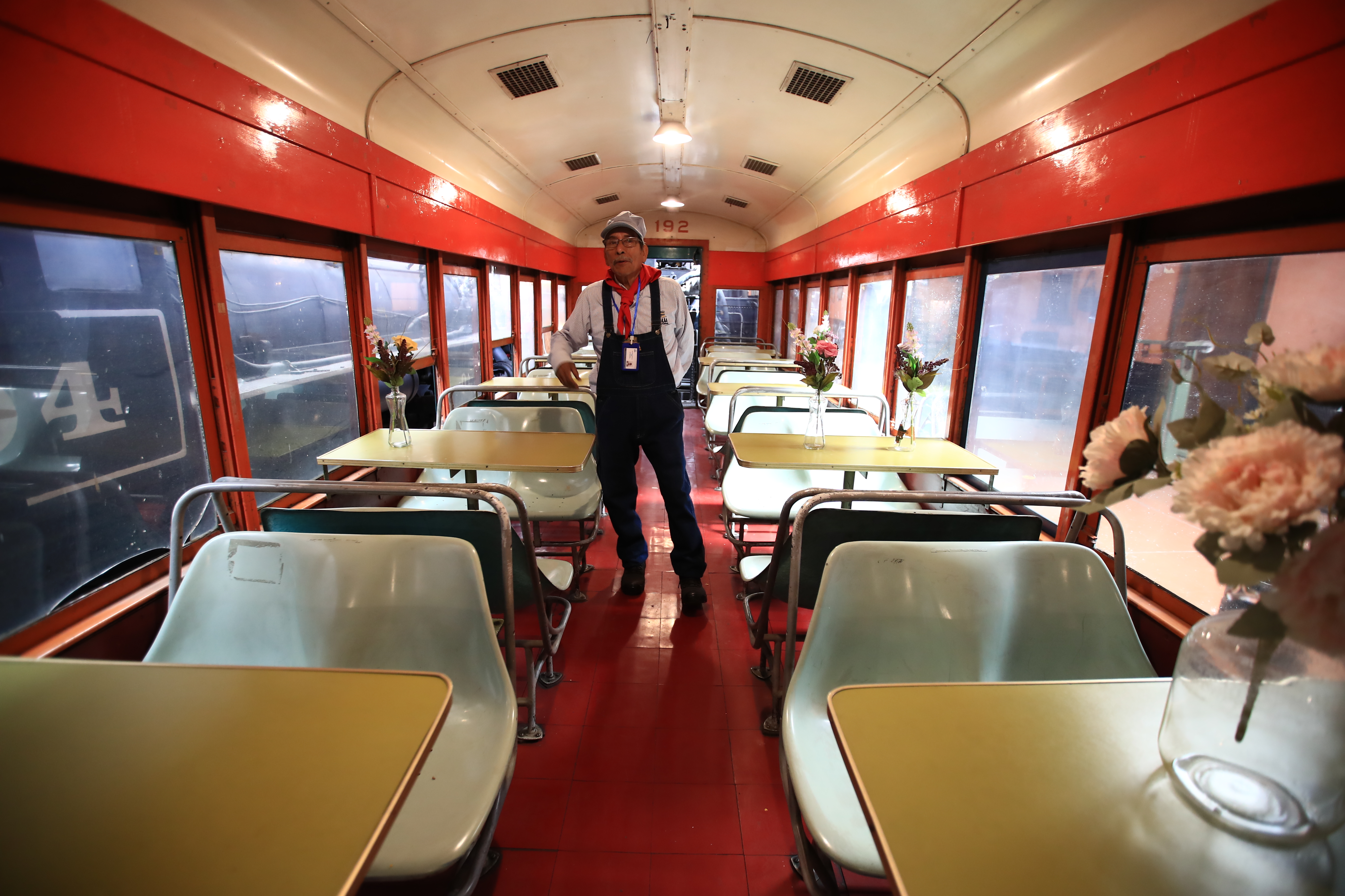 Cientos de viajes e historias guardan los vagones restaurados expuestos en el Museo del Ferrocarril en zona 1 de la ciudad . (Fotografía Prensa Libre: Carlos Hernández Ovalle)