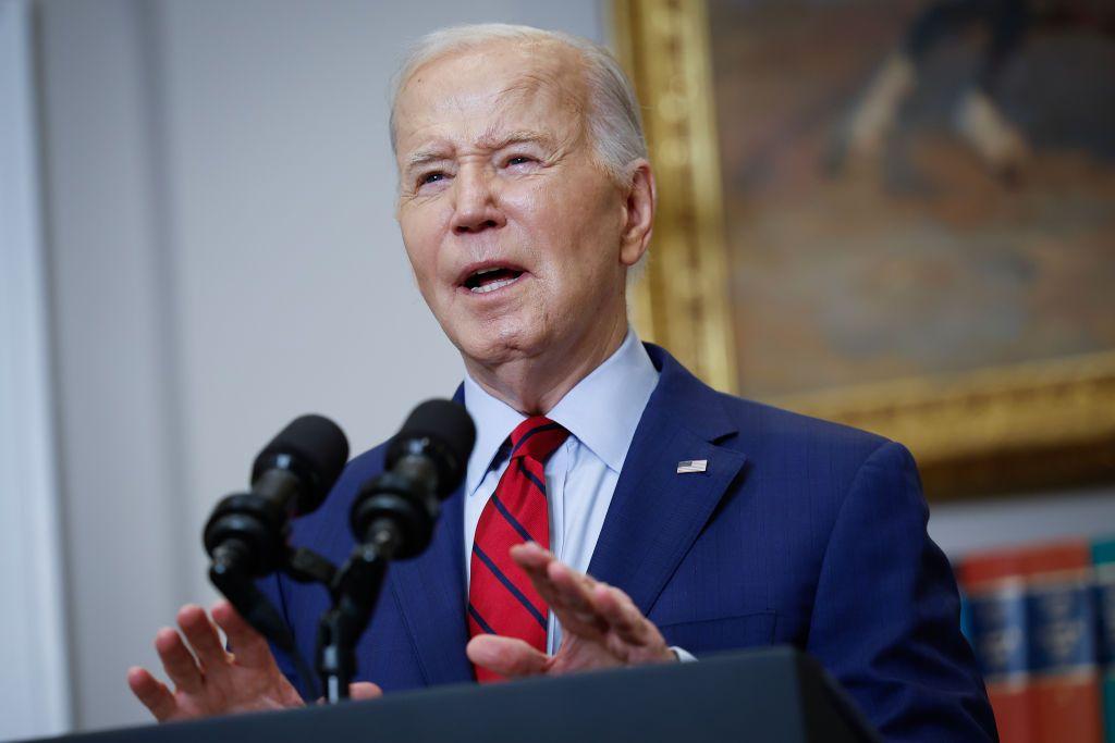 La popularidad de Biden entre los demócratas más jóvenes se está viendo afectada por la guerra en Gaza. 