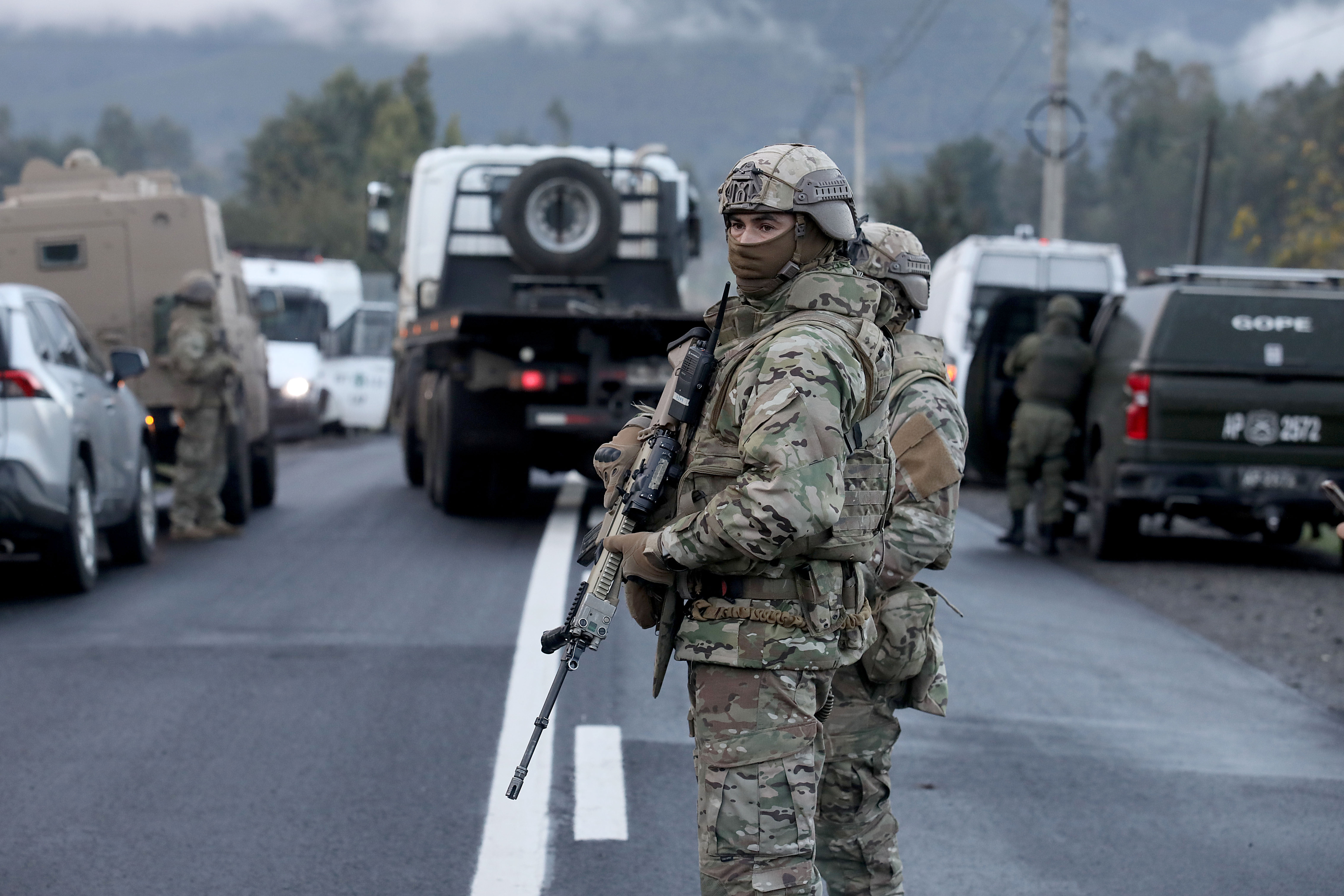 La Fiscalía General del Estado (FGE) de Chiapas, informa que en las últimas horas localizaron 19 cadáveres en hechos ocurridos en La Concordia, vinculadas a enfrentamientos entre estructurales criminales que buscan el control de la frontera sur de México. 
Imagen ilustrativa.(Foto Prensa Libre: EFE/ Ignacio Vásquez)