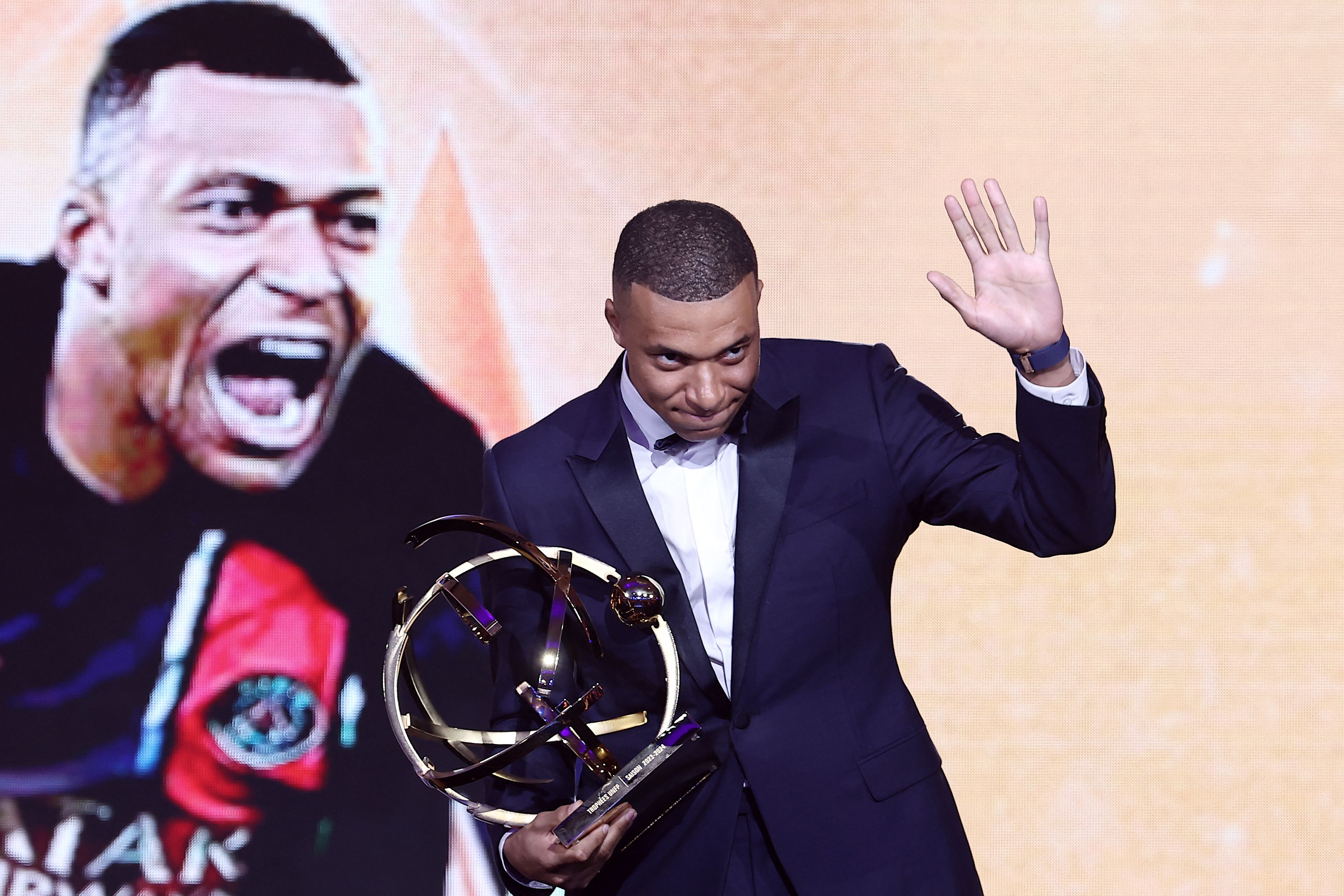 El francés Kylian Mbappé fue escogido como el mejor jugador de Francia.