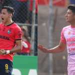 Carlos Martínez y Yonathan Pozuelos de Municipal y Mixco respectivamente.