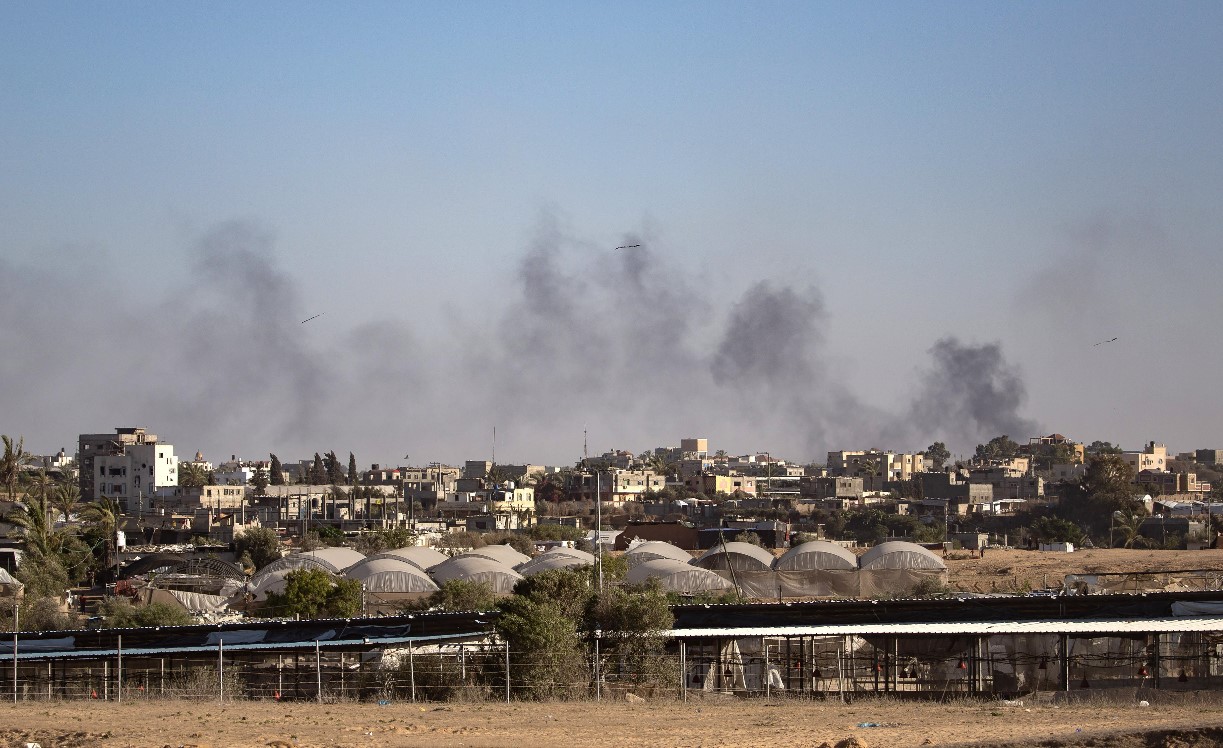 Los países dijeron que reconocían a Palestina como Estado para contribuir a frenar los bombardeos en Gaza. (Foto Prensa Libre: EFE)