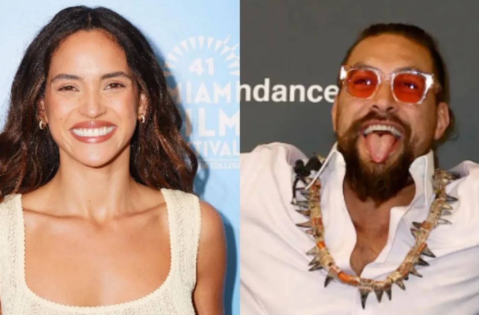 Jason Momoa y Adria Arjona