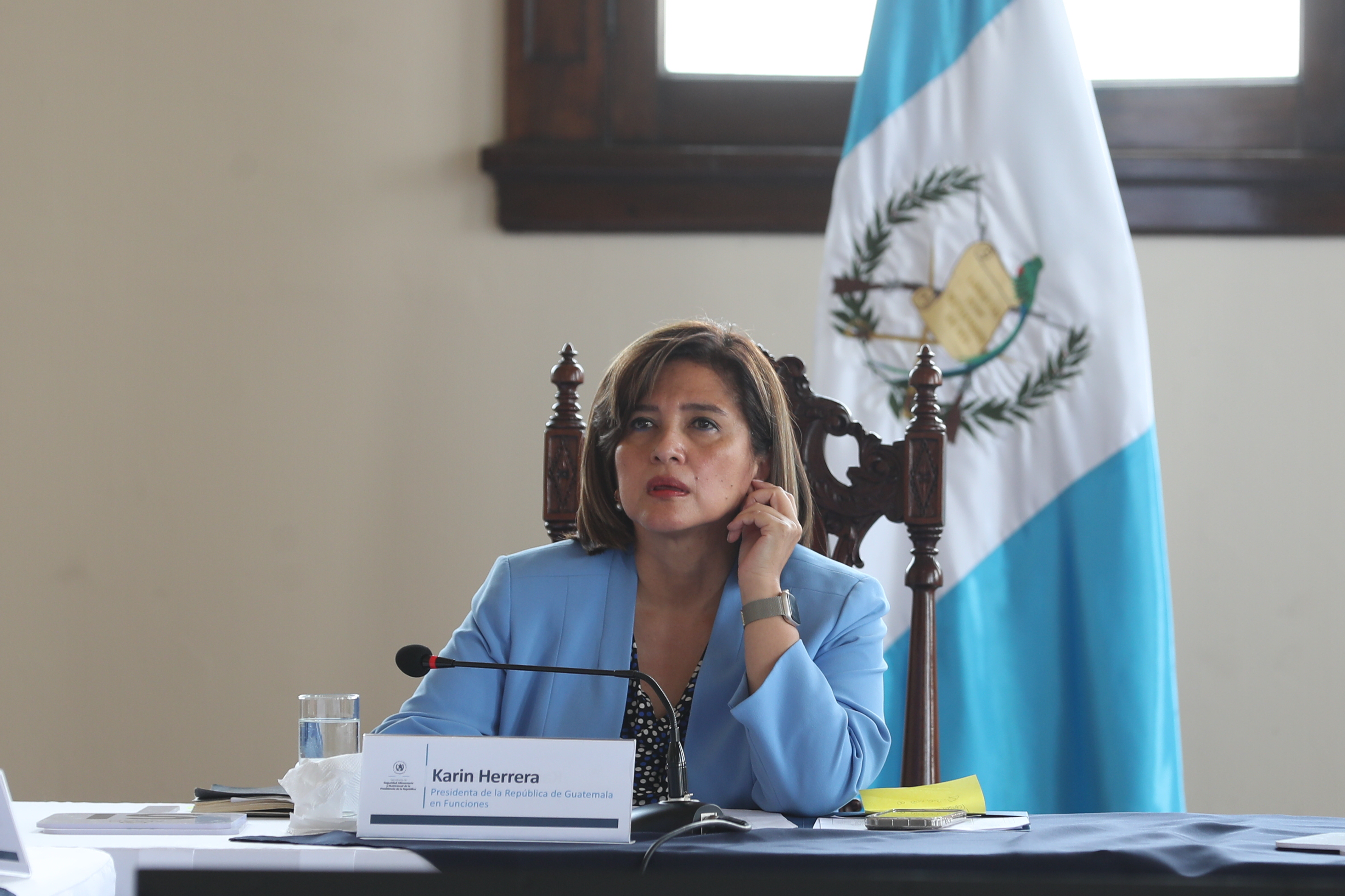 La vicepresidenta Karin Herrera viaja a Honduras este 17 de octubre. (HemerotecaPL / É. Ávila)