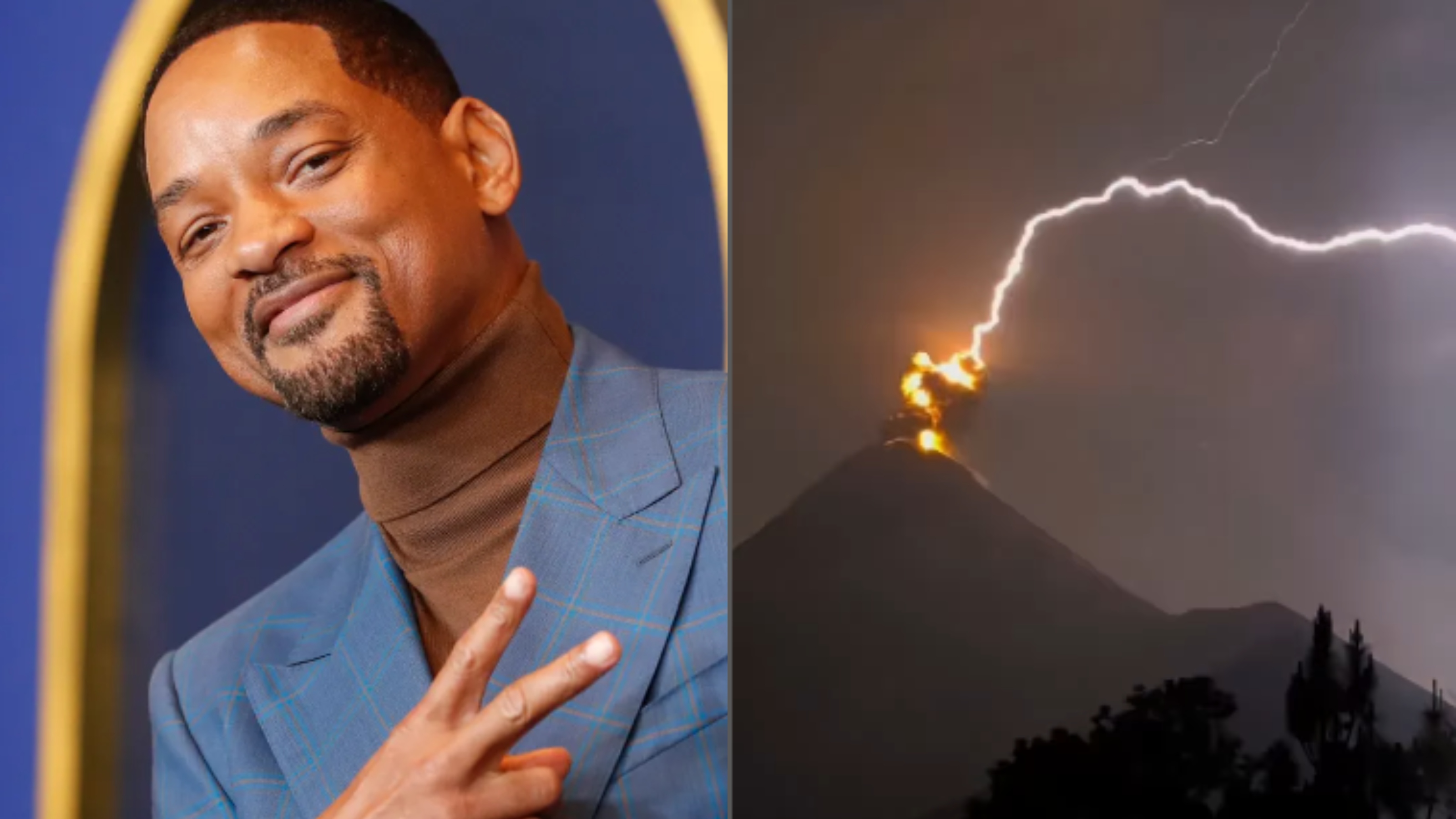 Will Smith publicó este fenómeno registrado en el volcán de Fuego