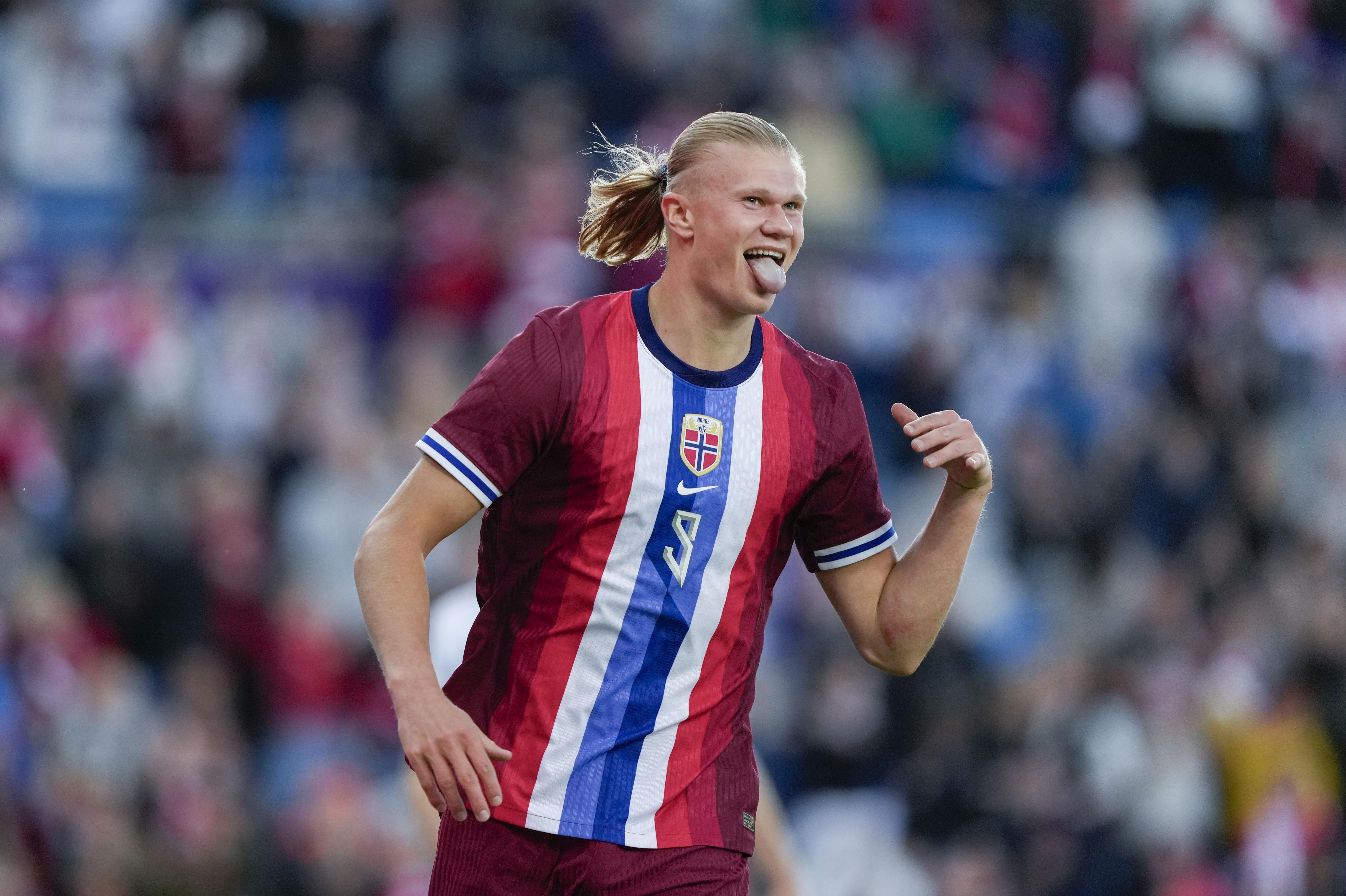 Erling Haaland, el delantero con dos botas de oro de la Premier League se quedó sin jugar la Eurocopa 2024.