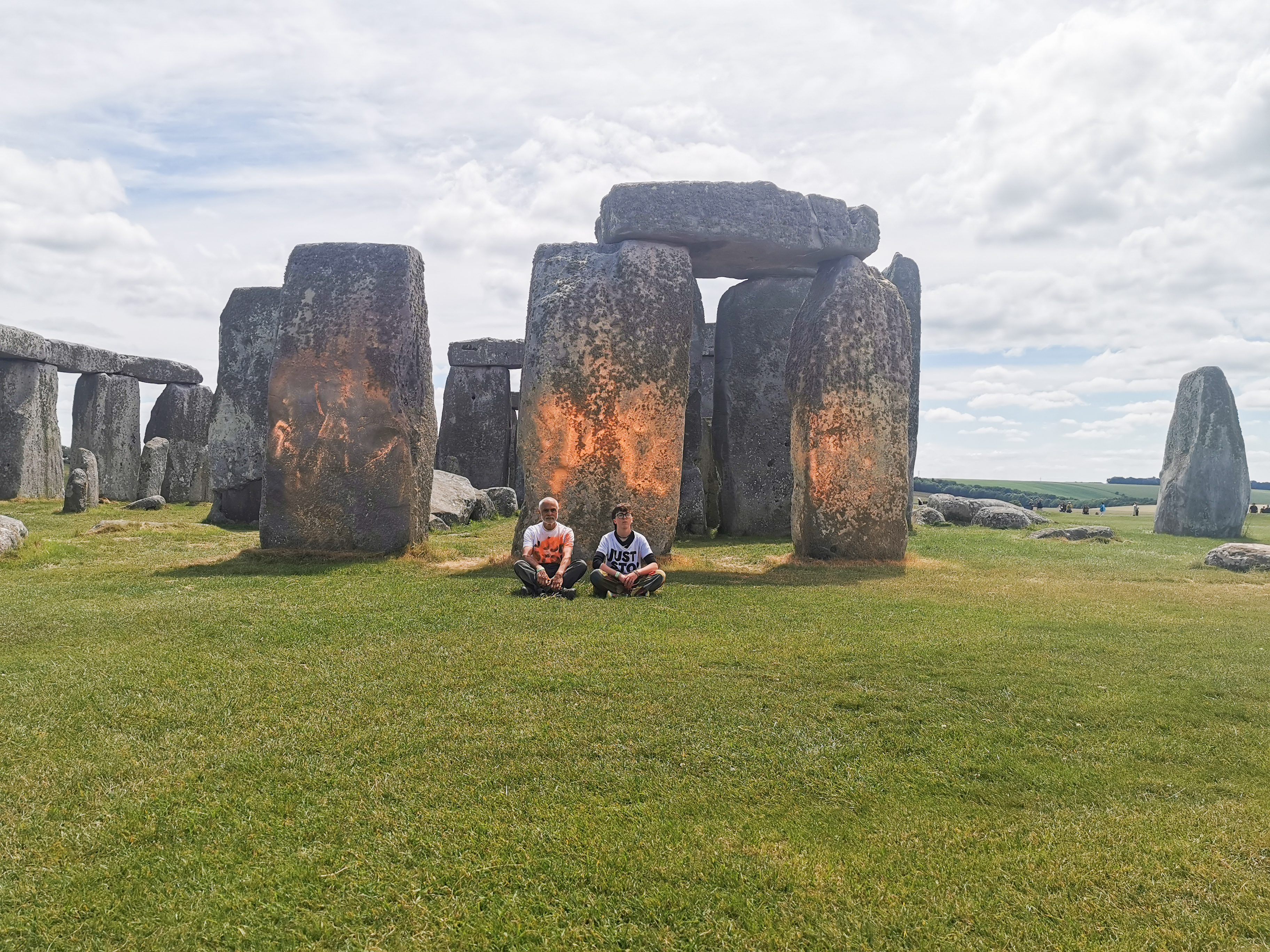 Stonhenge dañado