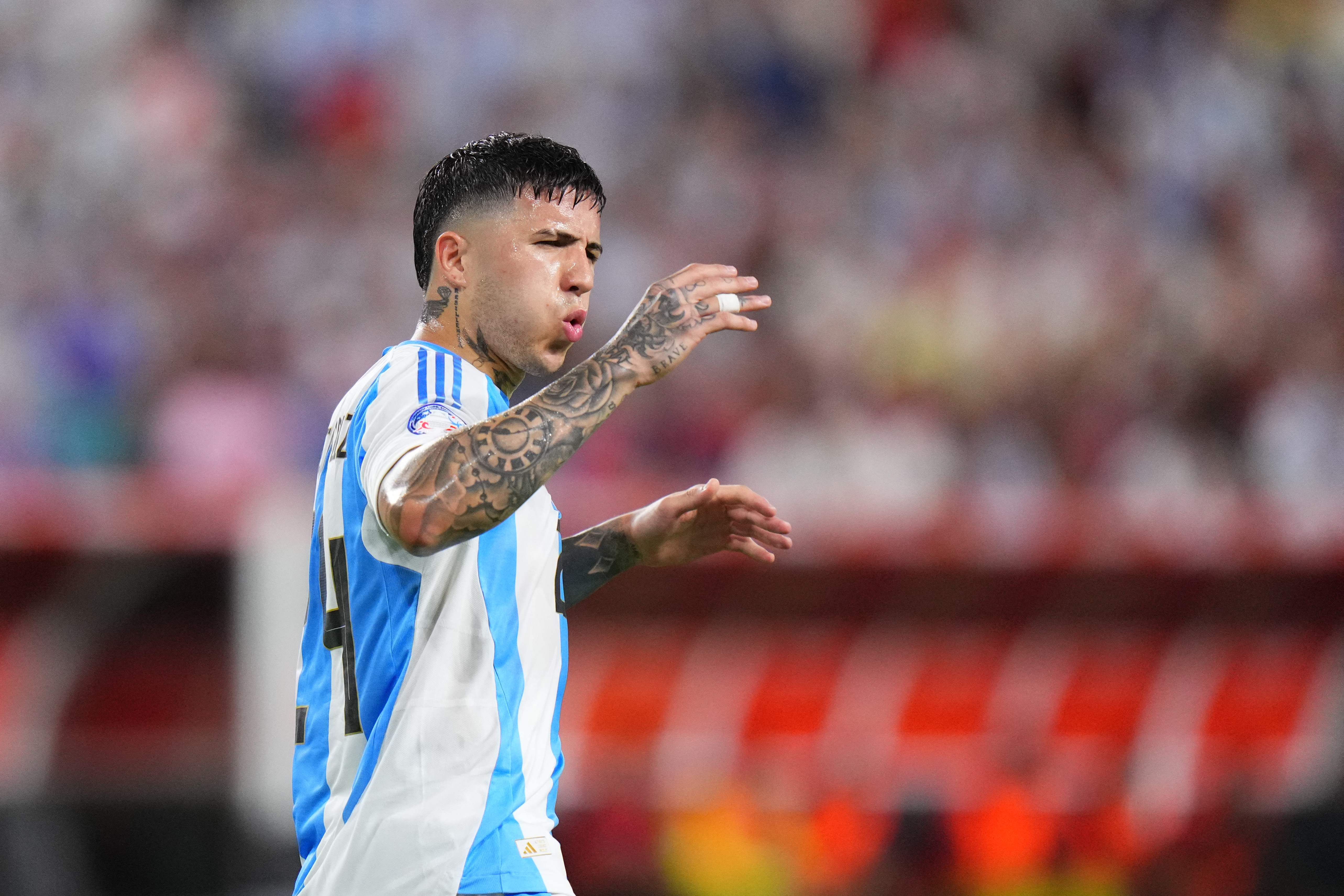 Enzo Fernández Argentina Copa América 2024 Chelsea