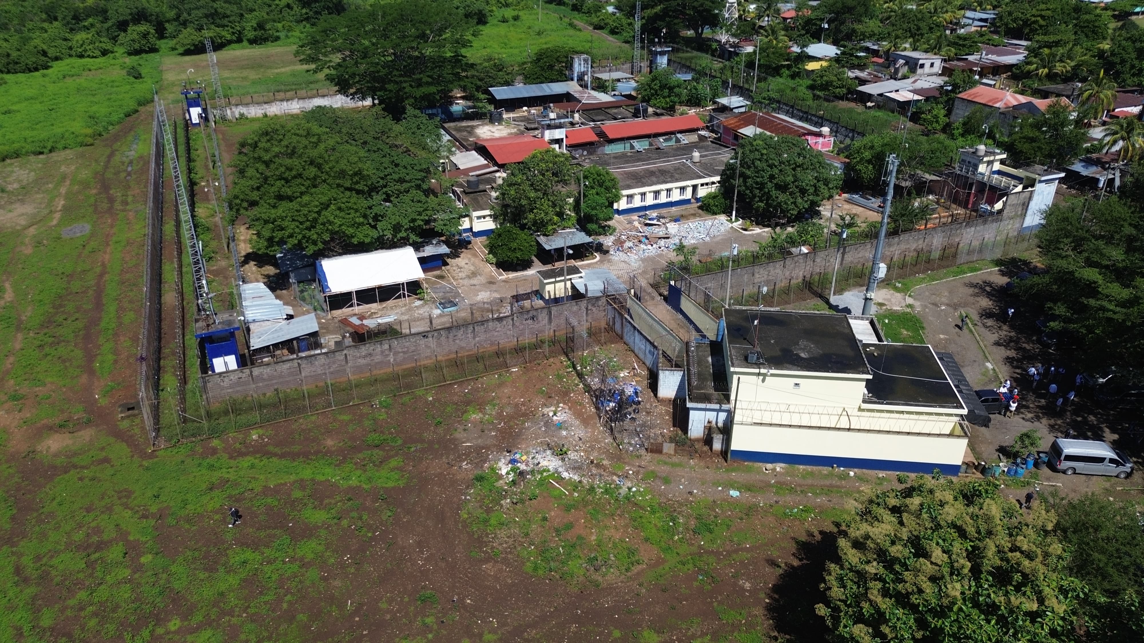 La cárcel de El Infiernito, en Escuintla, fuer remodelada y las autoridades se alistan para el traslado de reos. (Foto Prensa Libre:)