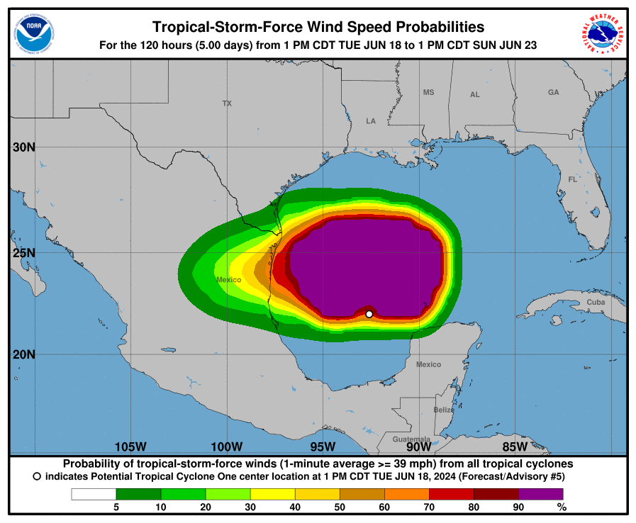 ciclón tormenta Alberto entre México Guatemala (2)