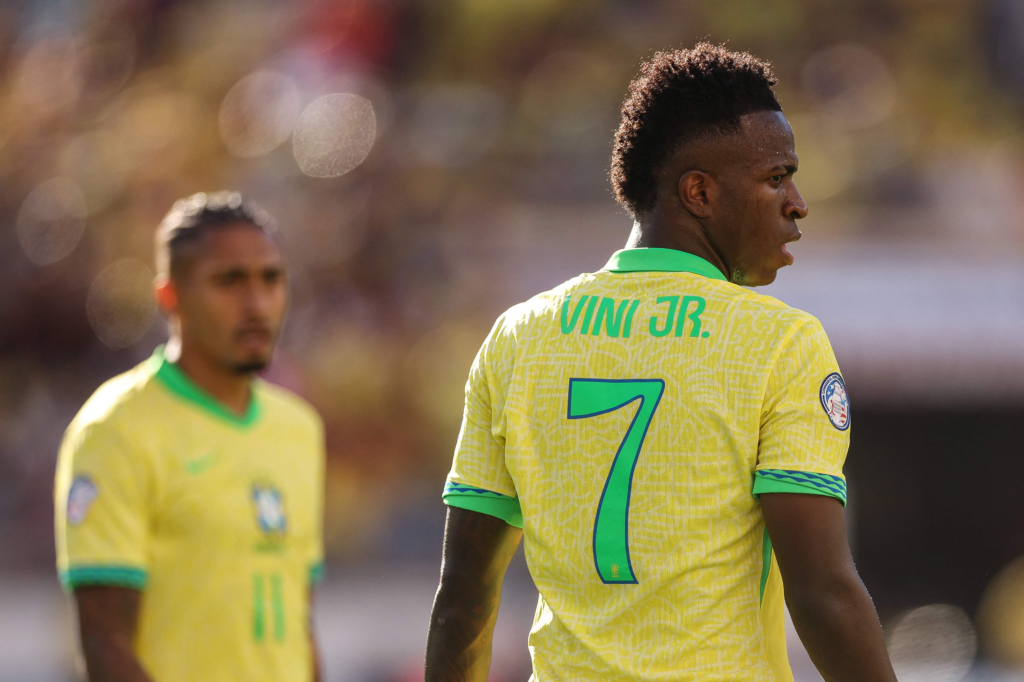 Vinícius Jr es el astro que fue llamado a liderar a Brasil en la Copa América ante la falta de Neymar.