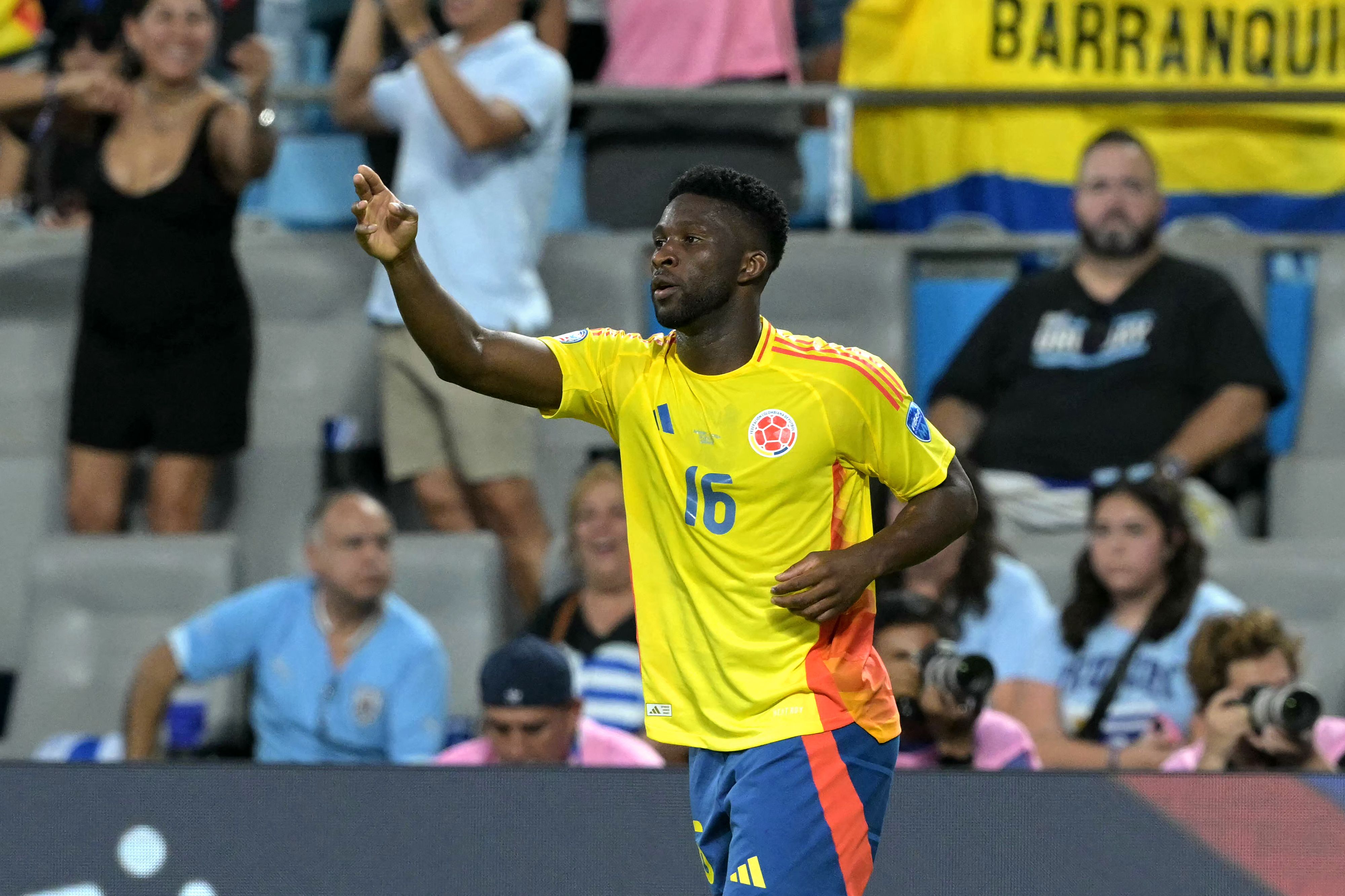 Jefferson Lerma comandó el triunfo de Colombia en las semifinales de la Copa América.