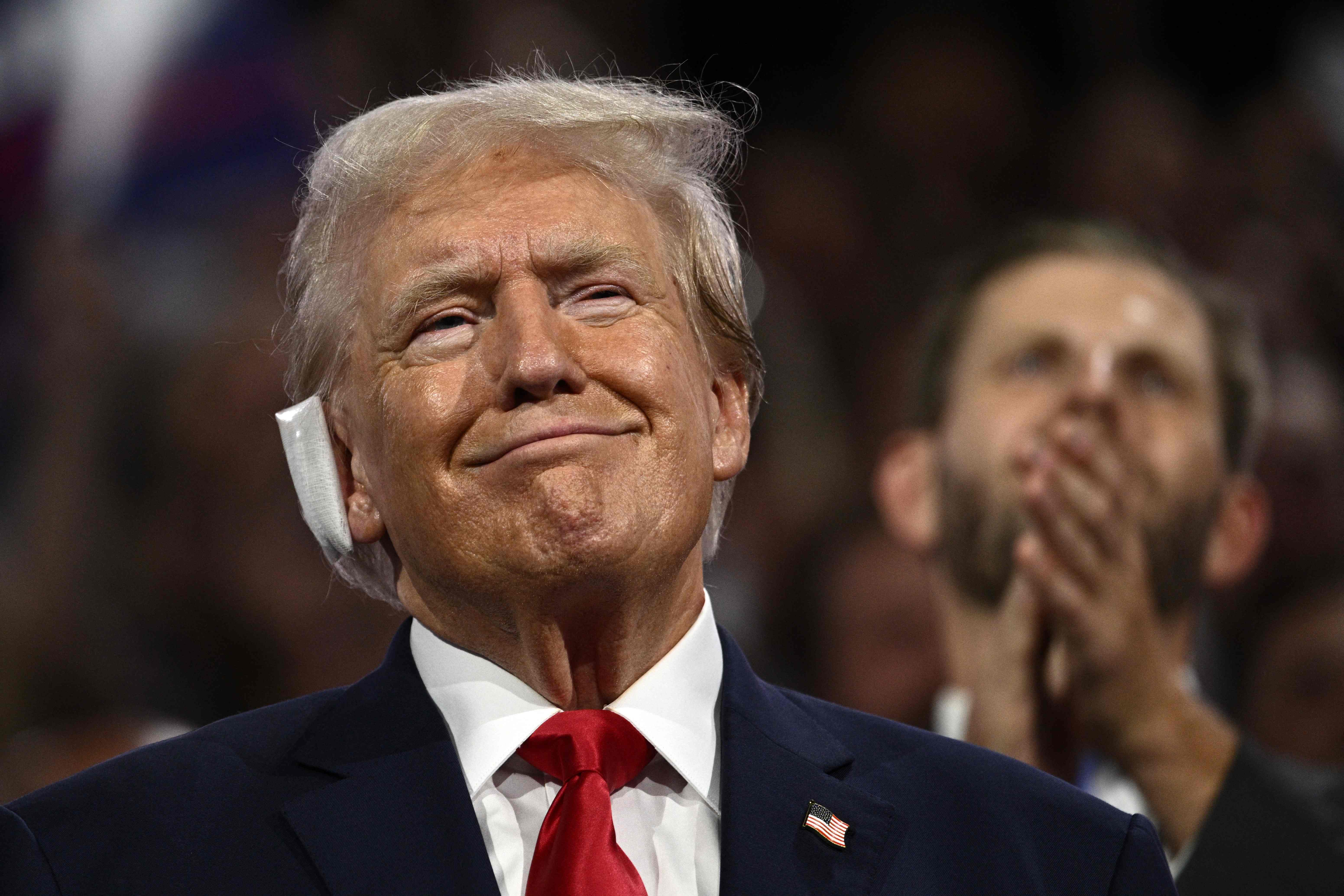 Donald Trump en la Convención Nacional Republicana