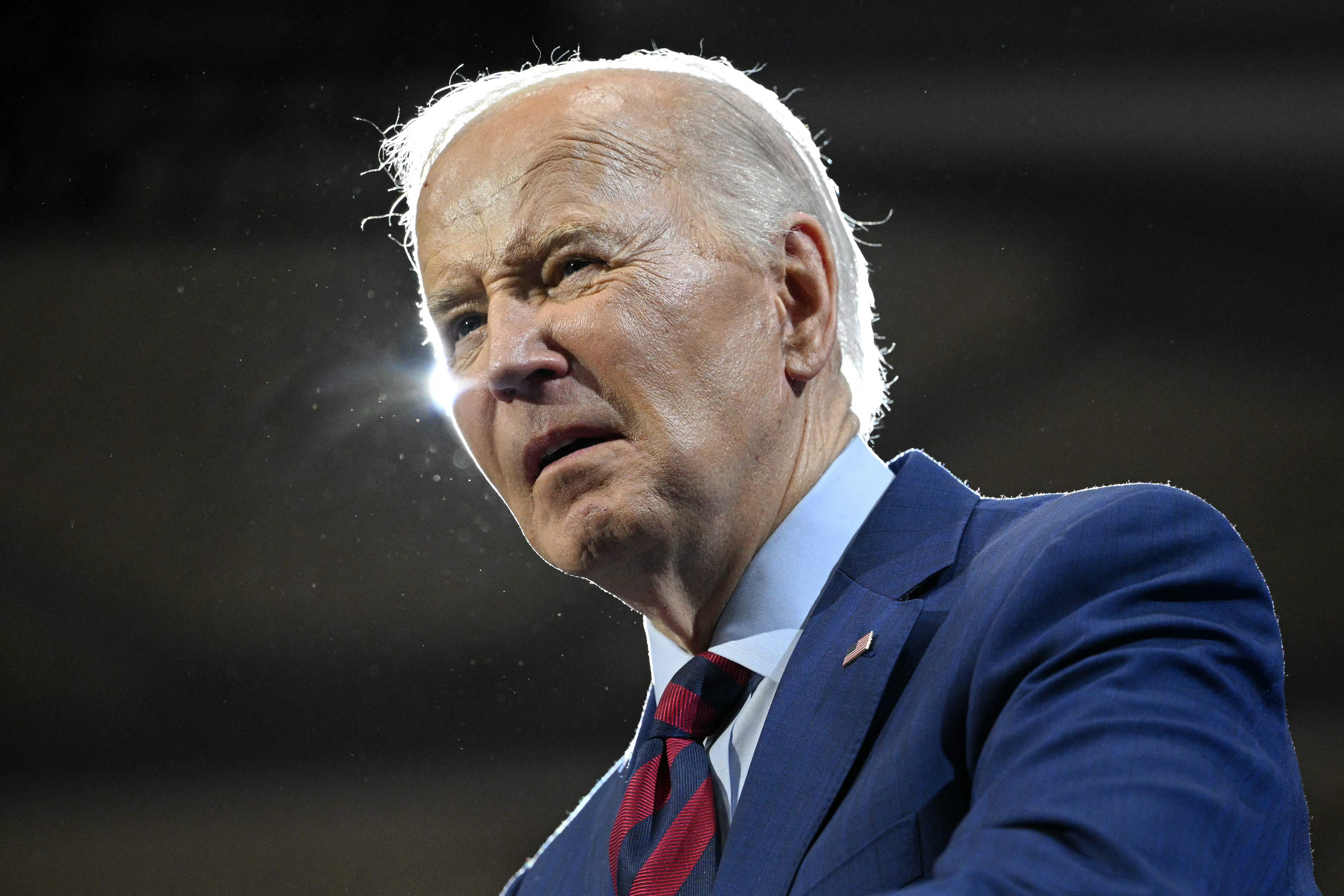 El presidente de los Estados Unidos se retira de la carrera presidencial. Fotografía: AFP. 