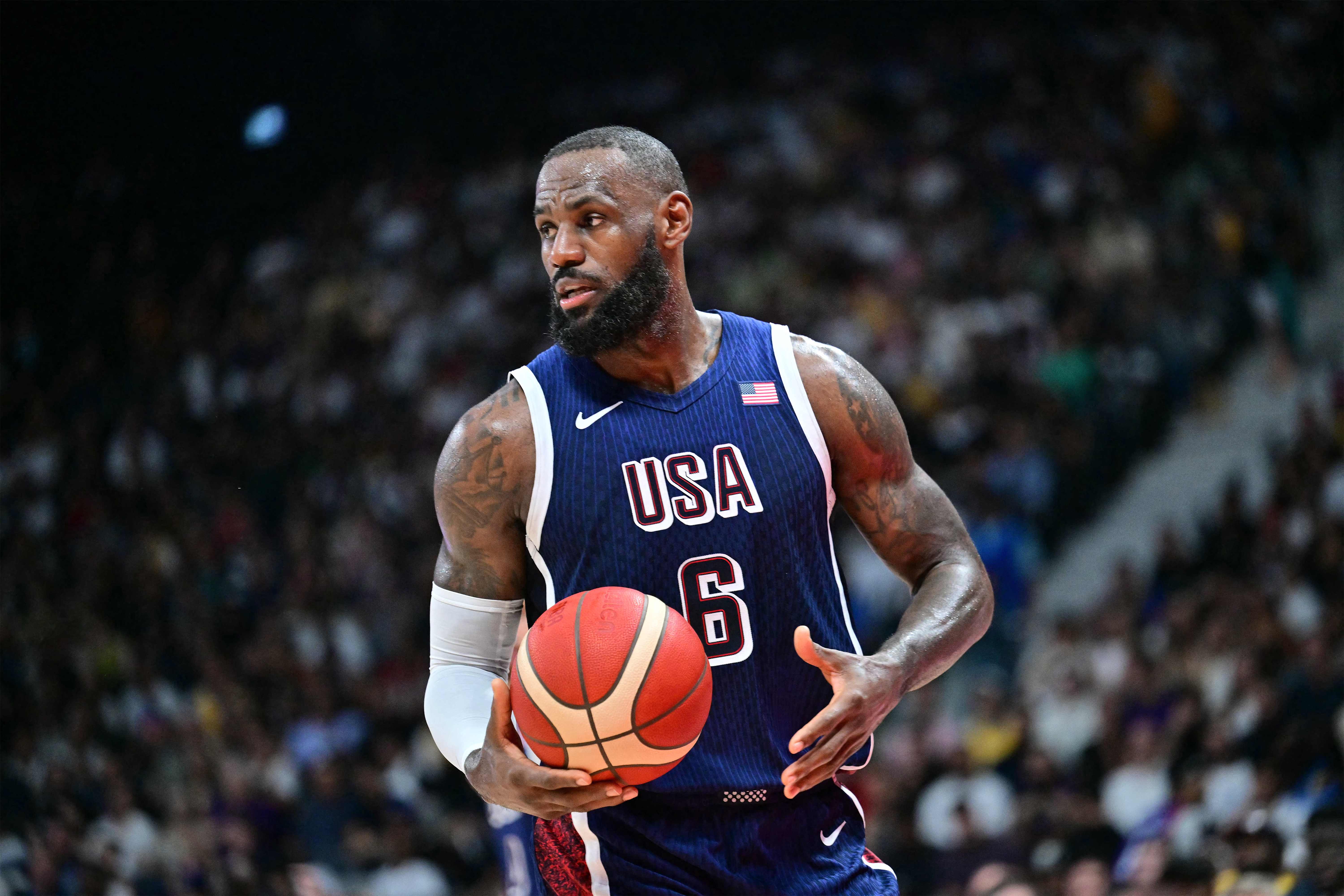 LeBron James Estados Unidos París 2024