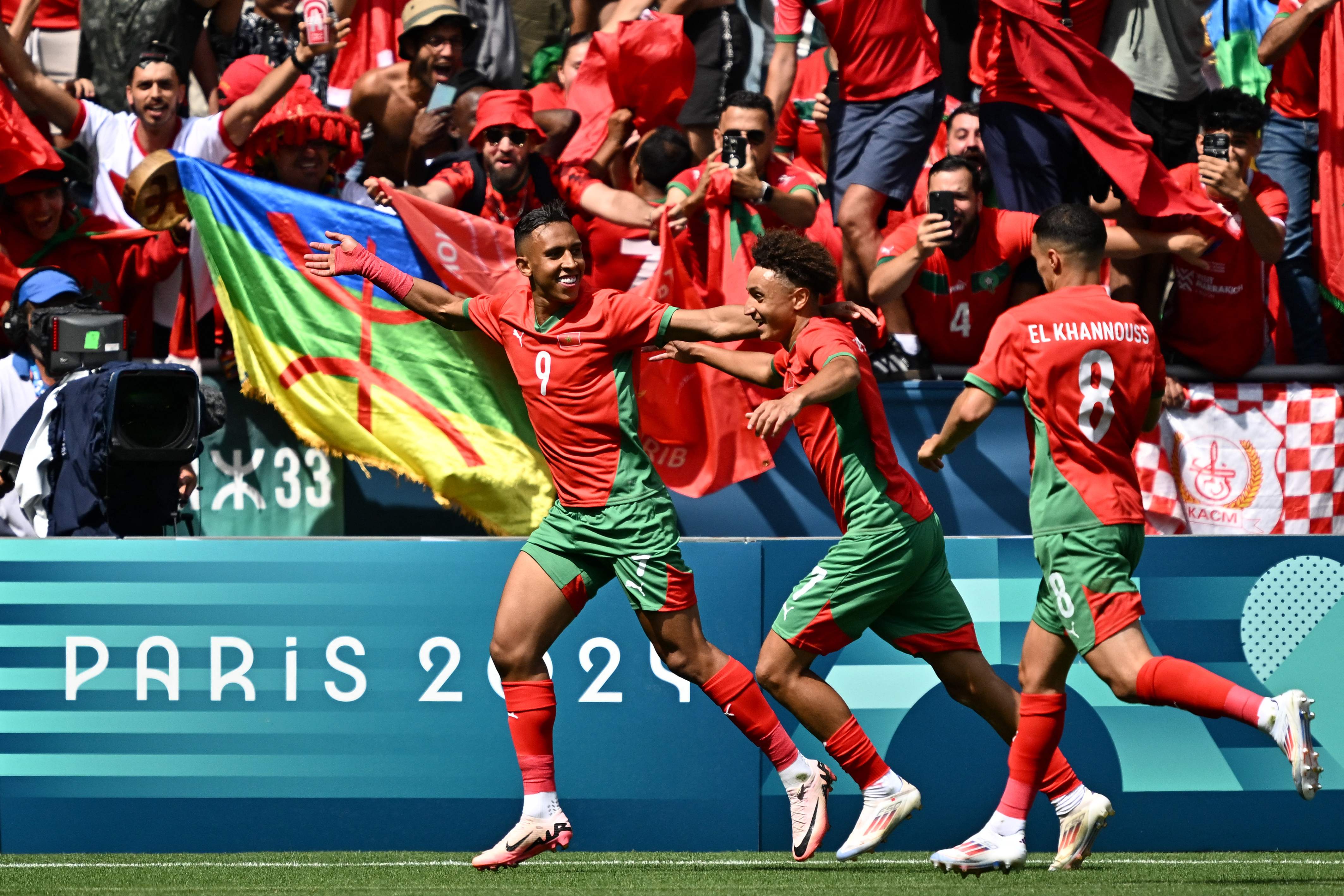 Argentina VS Marruecos durante los Juegos Olímpicos 2024'