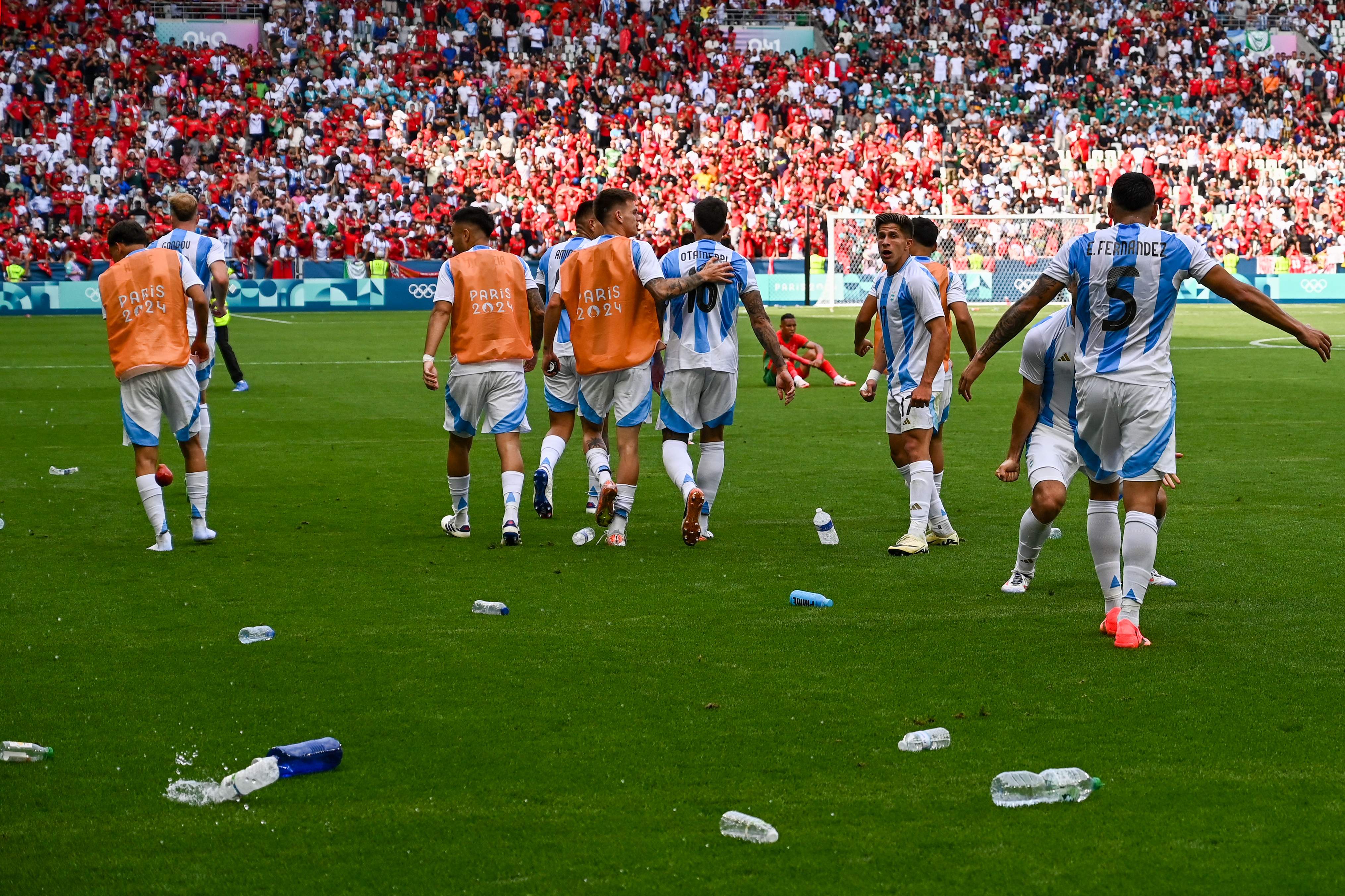 Argentina VS Marruecos durante los Juegos Olímpicos 2024'