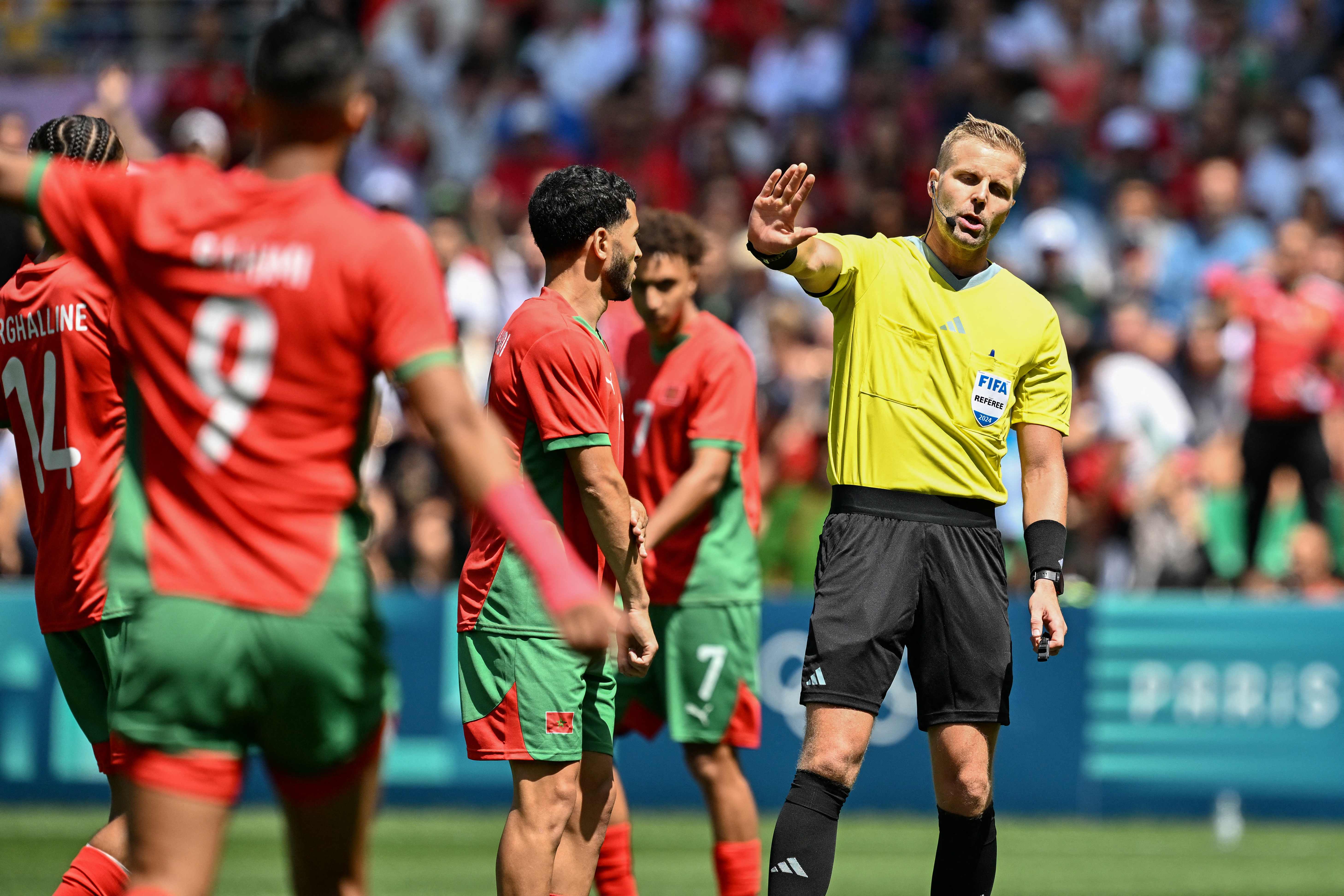 Argentina VS Marruecos durante los Juegos Olímpicos 2024'