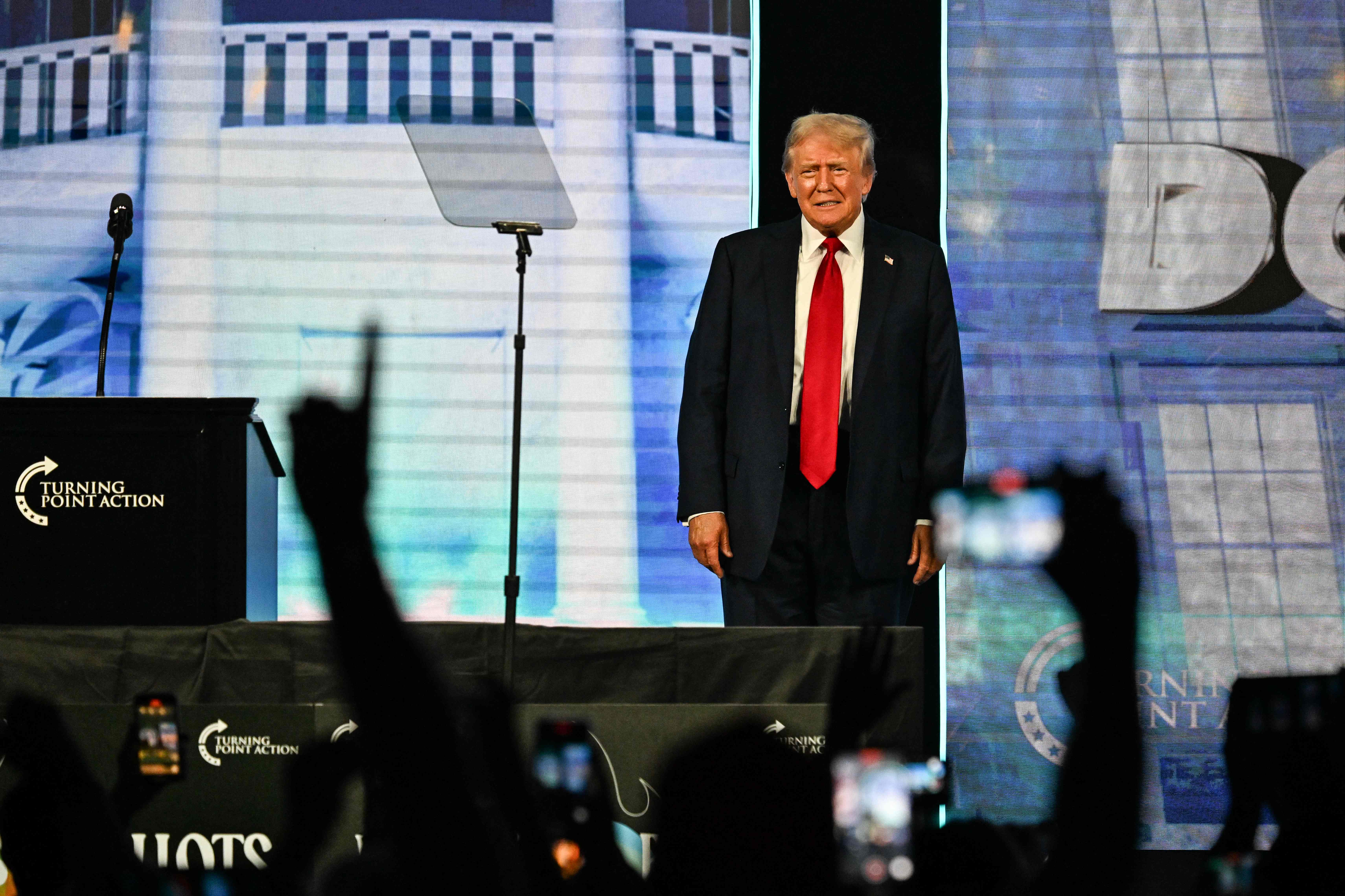 El 27de julio Donald Trump anunció que reanudará sus mítines al aire libre.