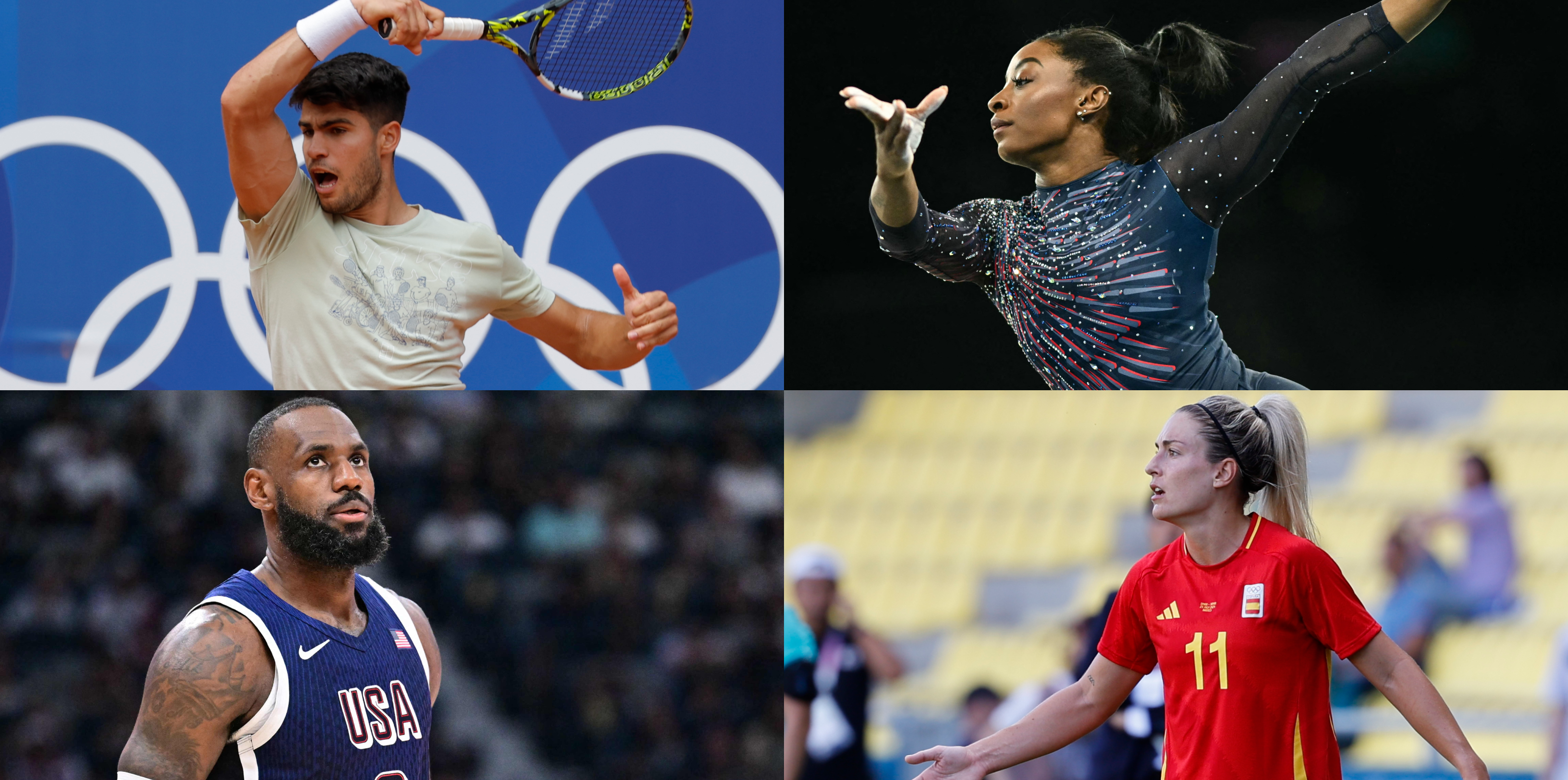 Varios atletas que juegan al máximo nivel estarán participando en estos Juegos Olímpicos de París 2024.