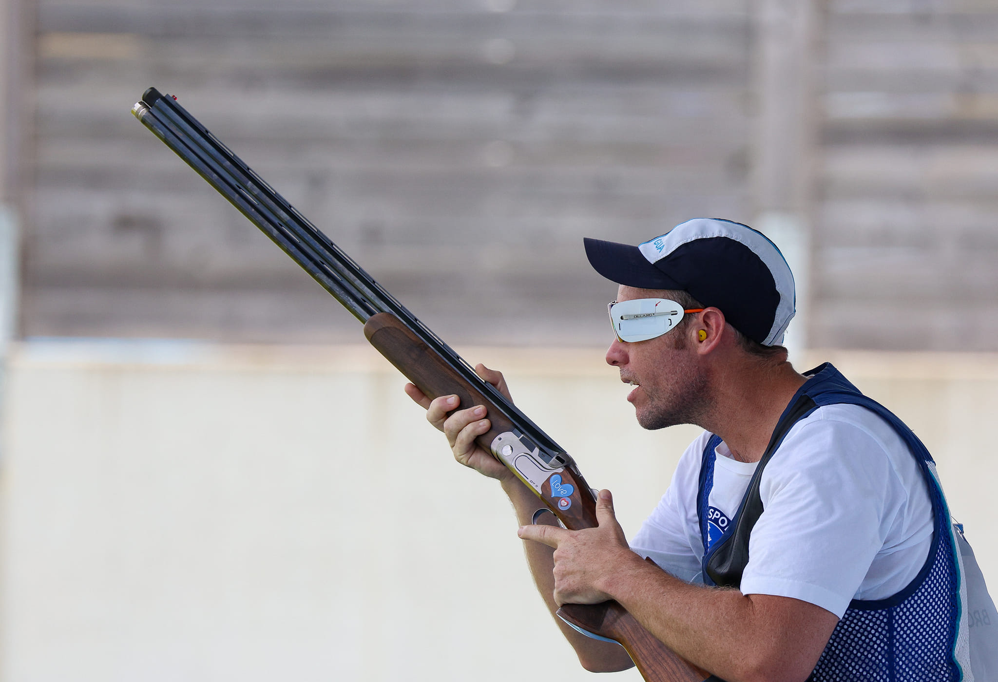 Jean Pierre Brol en los Juegos Olímpicos de París 2024.'