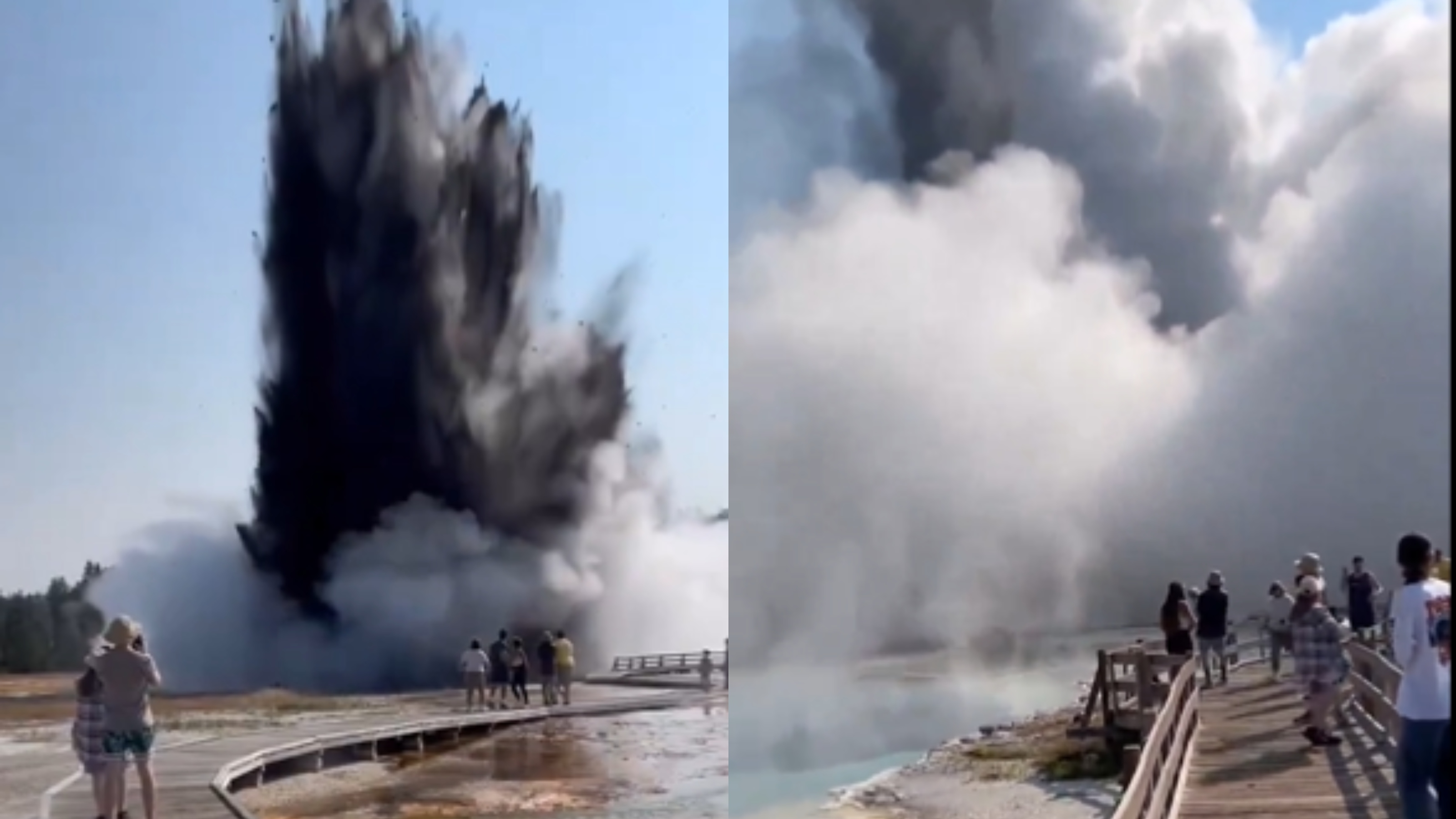 Explosión Yellowstone