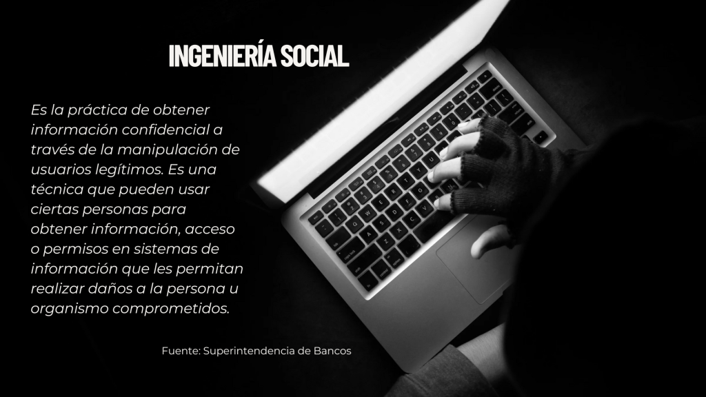 Los estafadores usan técnicas de ingeniería social para ingresar a la banca virtual de las víctimas y realizar movimientos bancarios. 