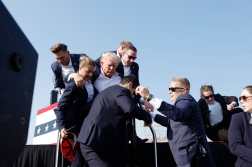 Salen a la luz las imágenes policiales del atentado contra Donald Trump