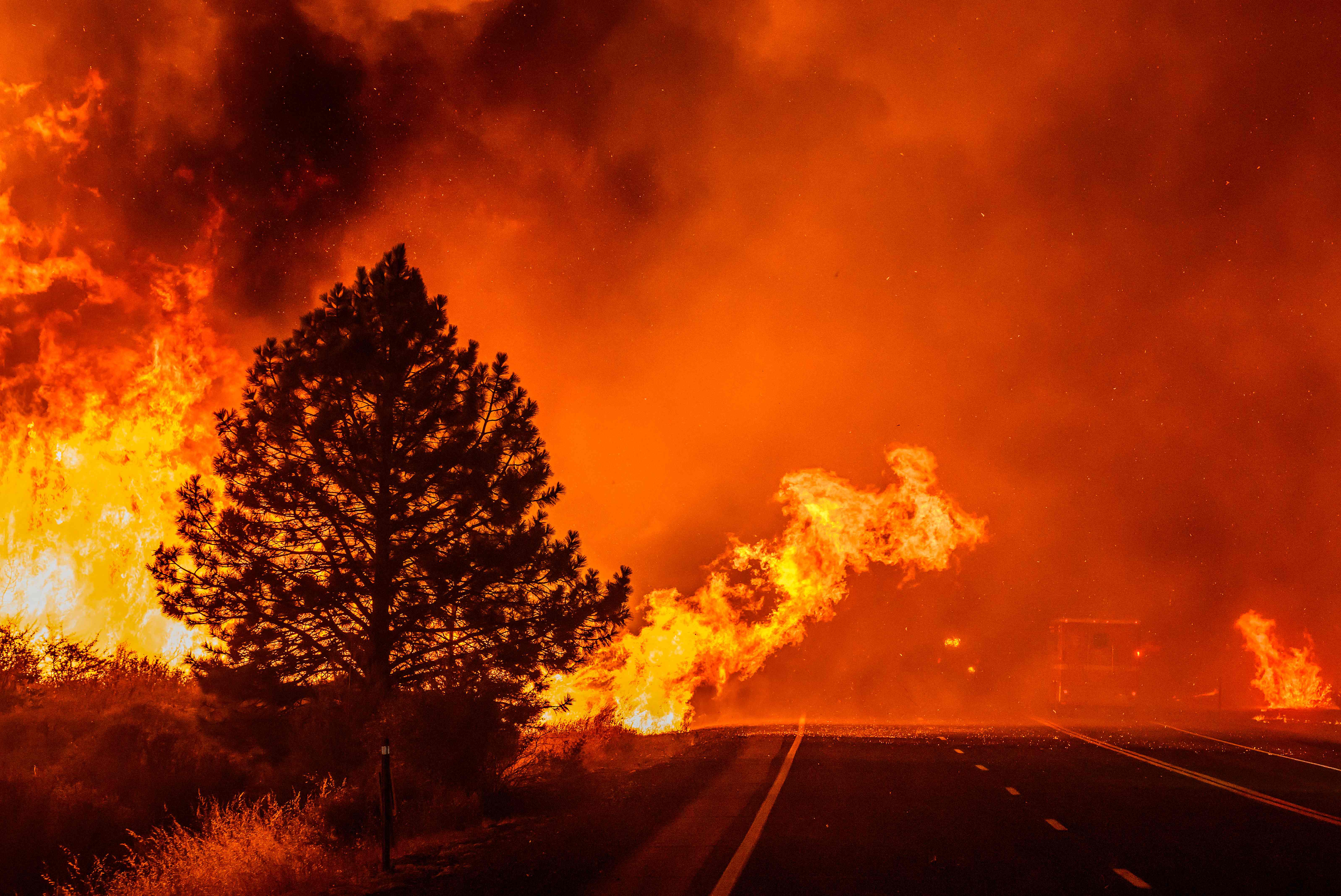 Incendio en California